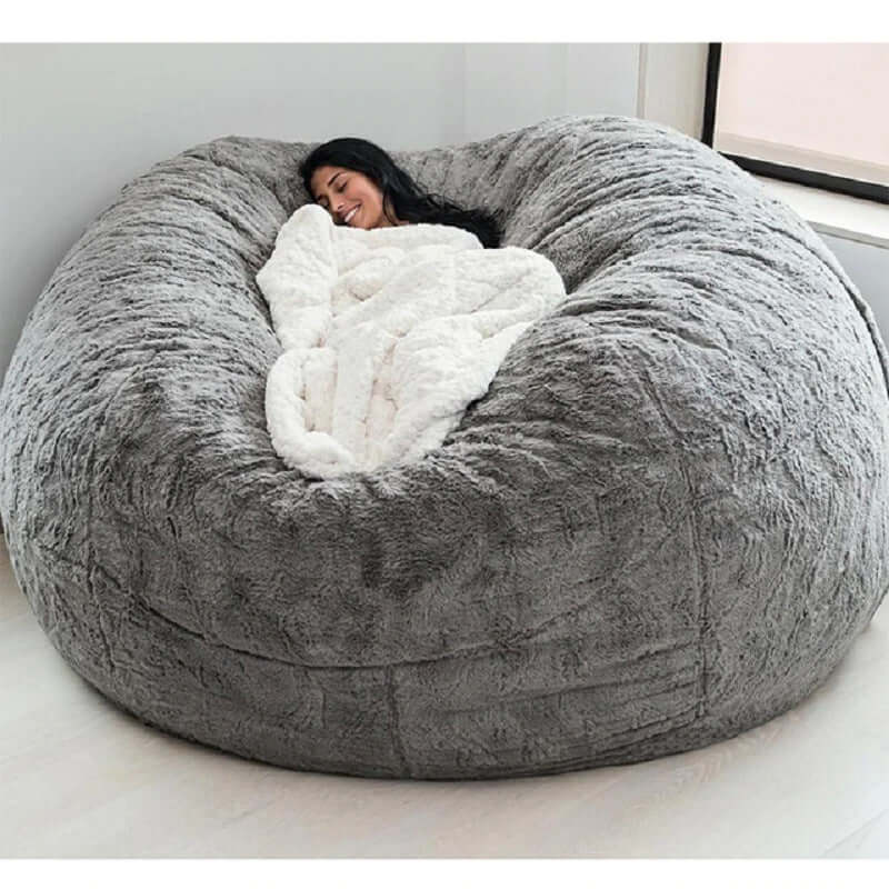 Luxury Faux Fur Couch Cover - Soft & Cozy Sofa Protector for Living Room, Perfect for Winter Home Decor & Pet-Friendly Furniture Protection