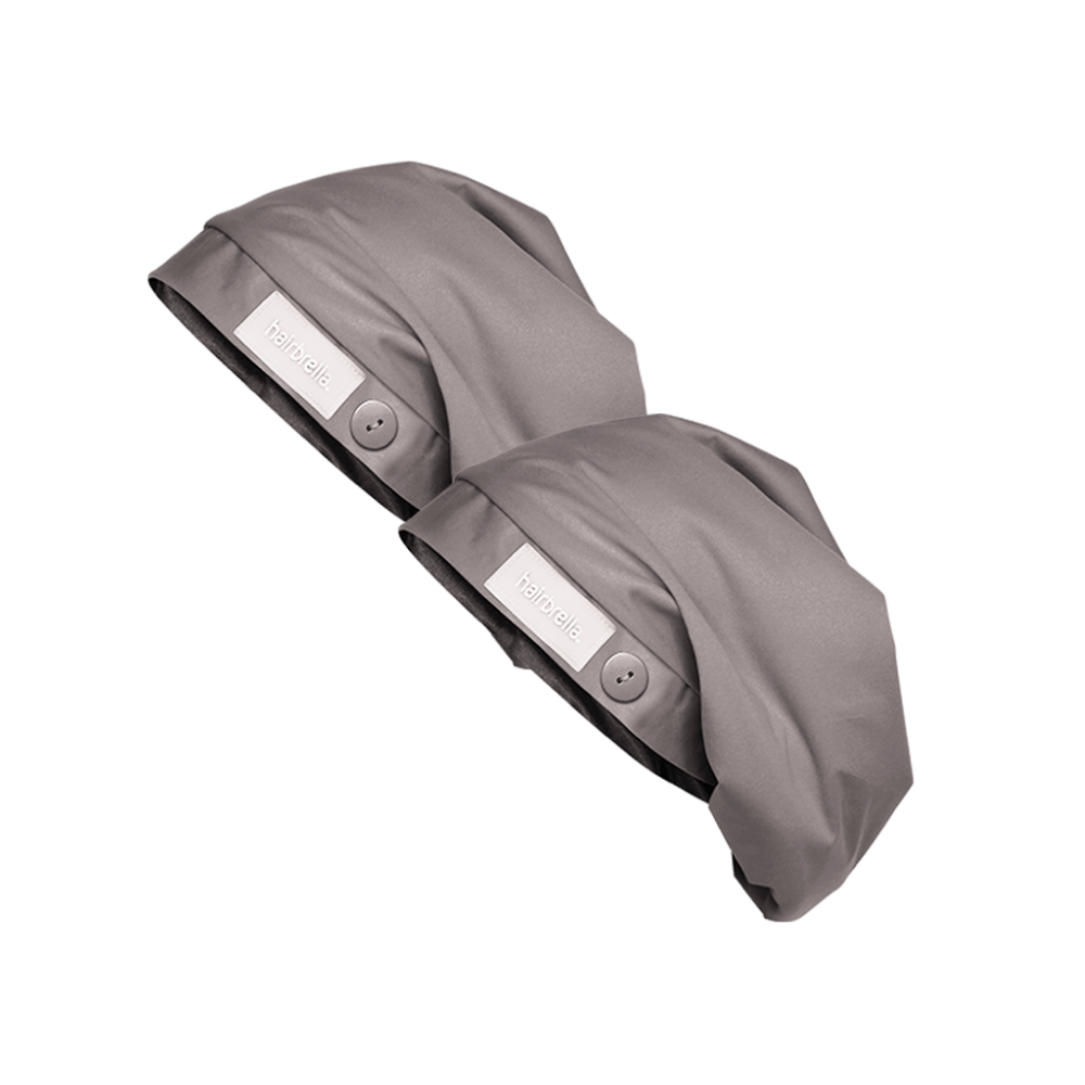 Premium Satin-Lined Hairbrella Scrub Cap Bundle (2 Pack) - Soft Surgical Hat for Nurses, Doctors & Healthcare Workers - Protect Hair During Shower & Medical Procedures