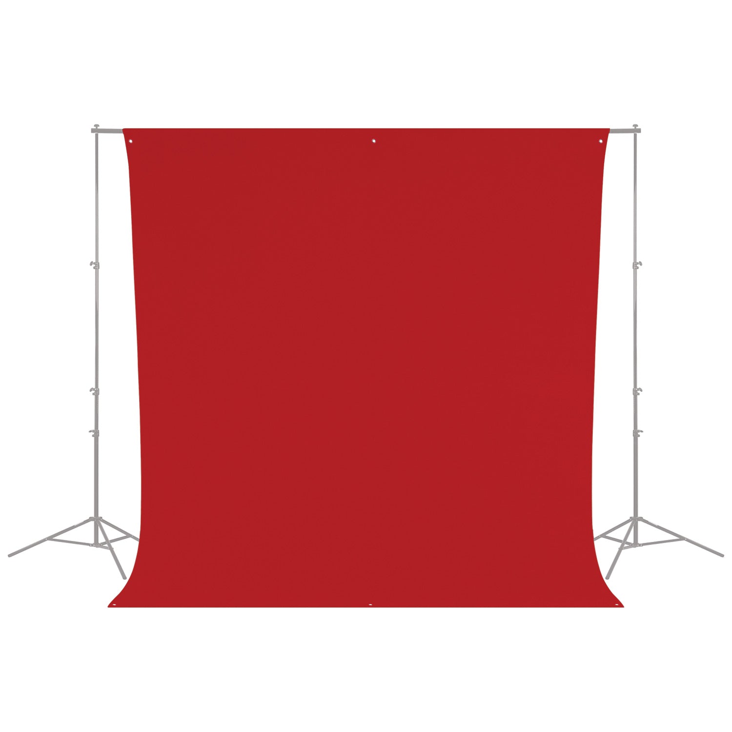 Scarlet Red Wrinkle Resistant Photography Backdrop - 9' x 10' for Studio, Portrait, and Event Photography