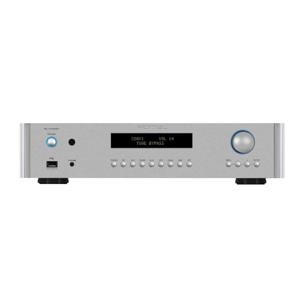 Rotel RC 1572 MKII High-End Stereo Preamplifier - Premium Audio Component for Home Theater & Hi-Fi Systems - Perfect for Audiophiles & Music Enthusiasts