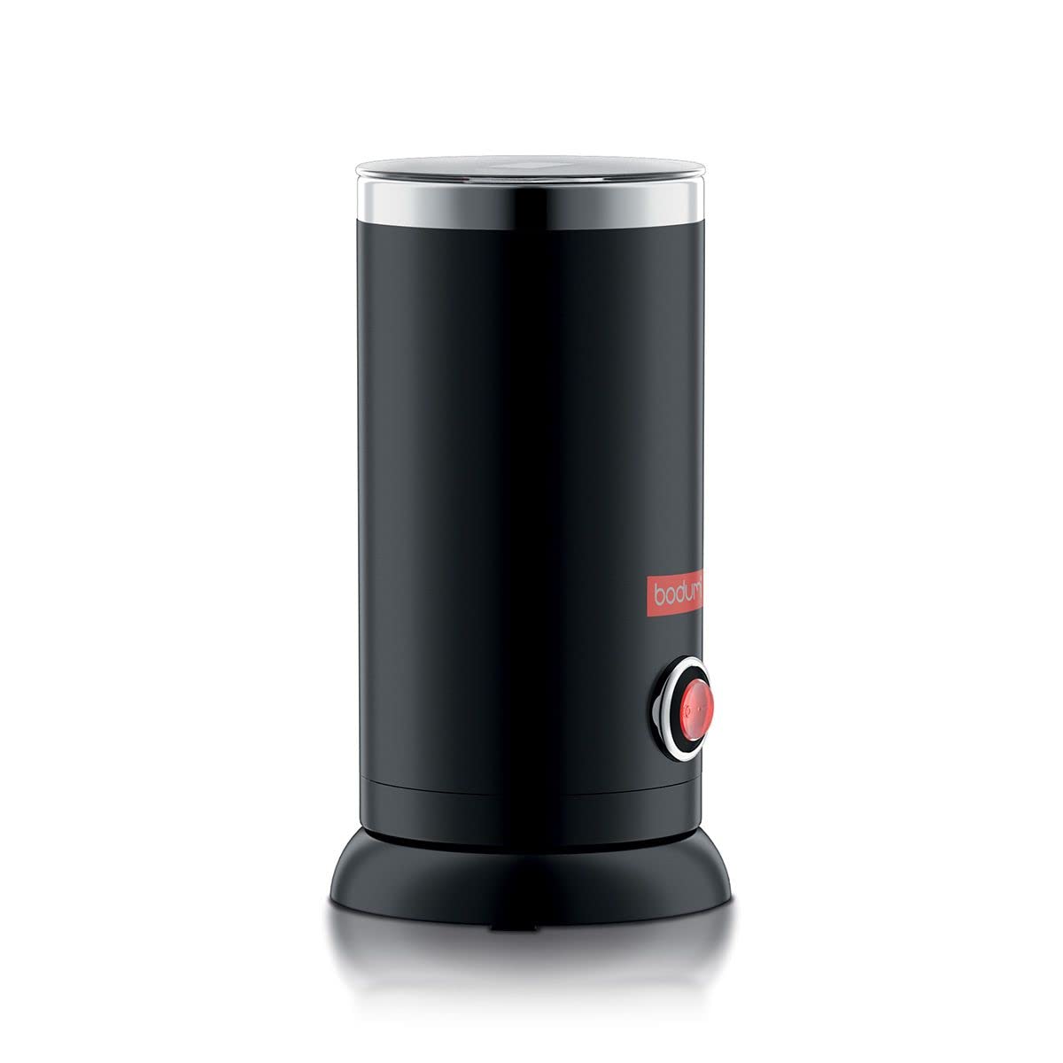 Bodum 10oz Bistro Electric Milk Frother - Fast & Quiet Black Milk Frother for Lattes, Cappuccinos & Hot Chocolate - Perfect for Home & Coffee Shops