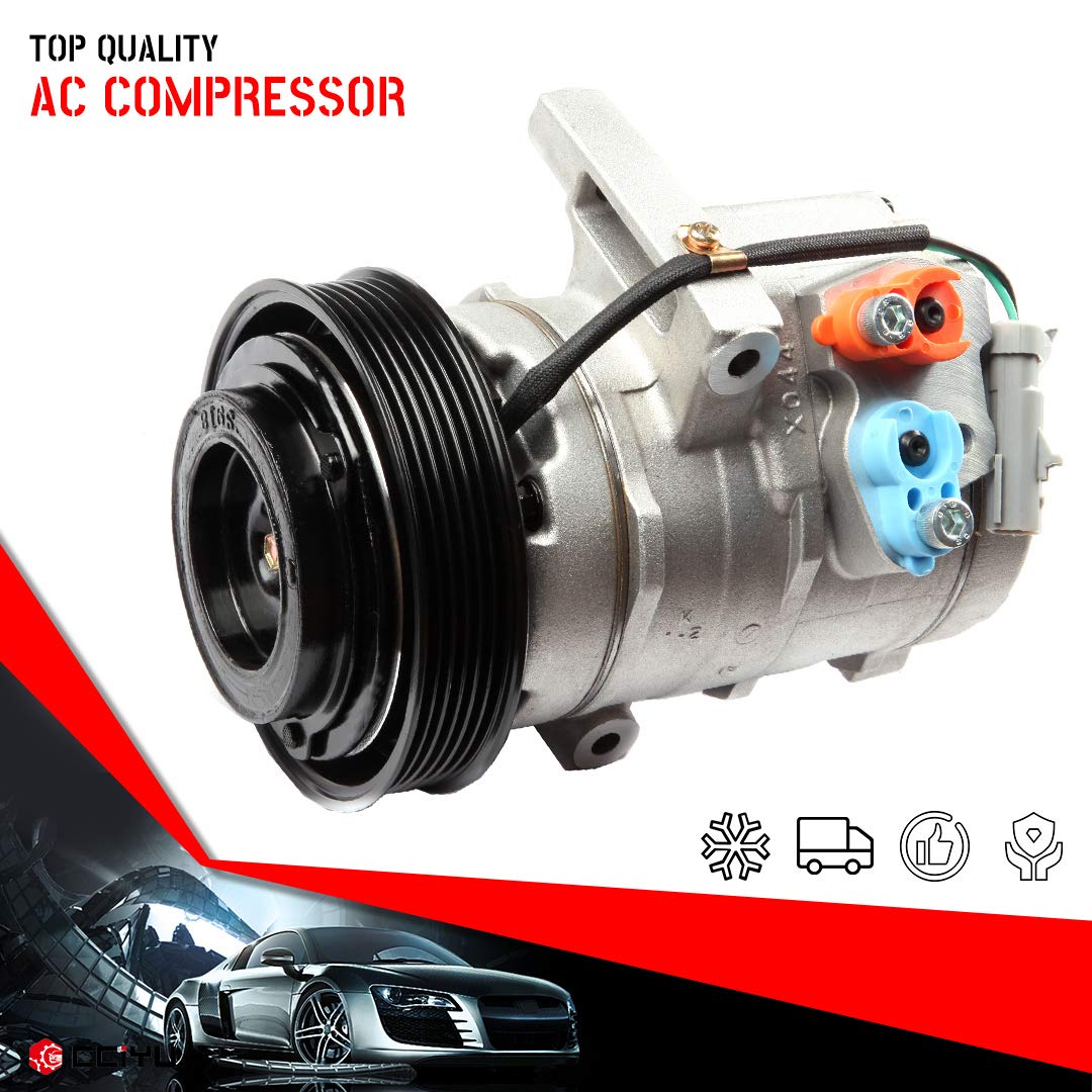 AC Compressor for Chrysler 300 & Dodge Charger 2.7L/3.5L 2006-2010 - Car Air Conditioning Replacement
