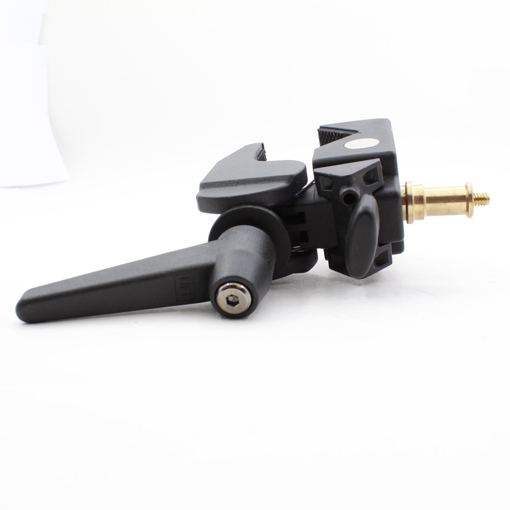 Vintage Promaster Studio Clamp with Brass Stud & Double Spigot (5500) - Perfect for Photography, Videography & Lighting Equipment Setup