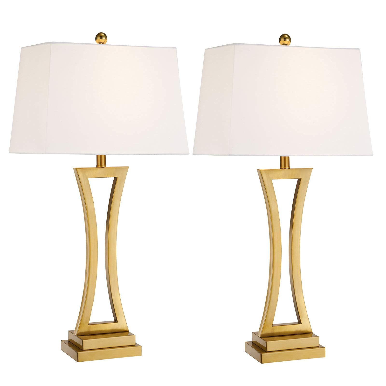 Maxax Contemporary Table Lamps Set of 2 - 30.75