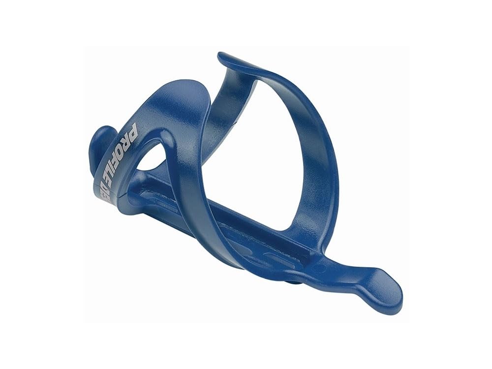Profile Design Stryke-Kage Blue Plastic Water Bottle Cage - Lightweight & Durable Bike Accessory for Road Bikes, Mountain Bikes & Cycling Enthusiasts