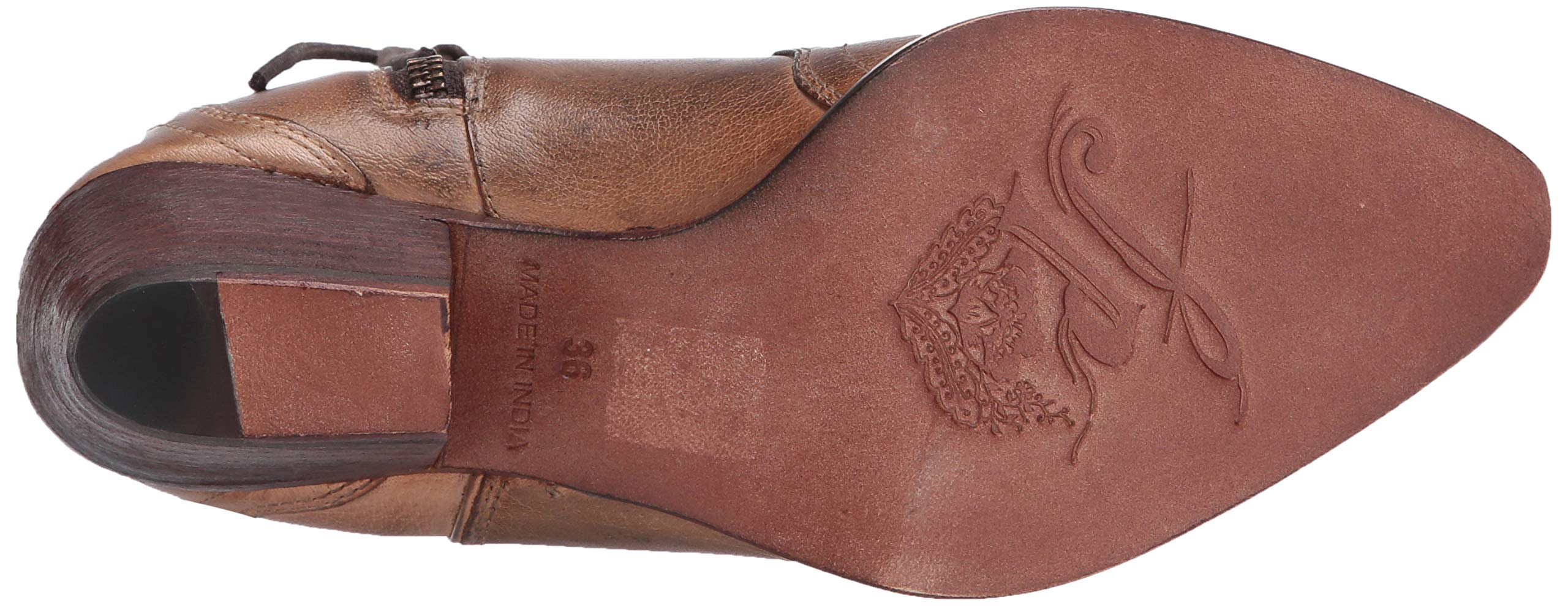 Free People Women's New Frontier Western Boot - Stylish Cowgirl Ankle Boots for Country Music Festivals & Fall Outfits
