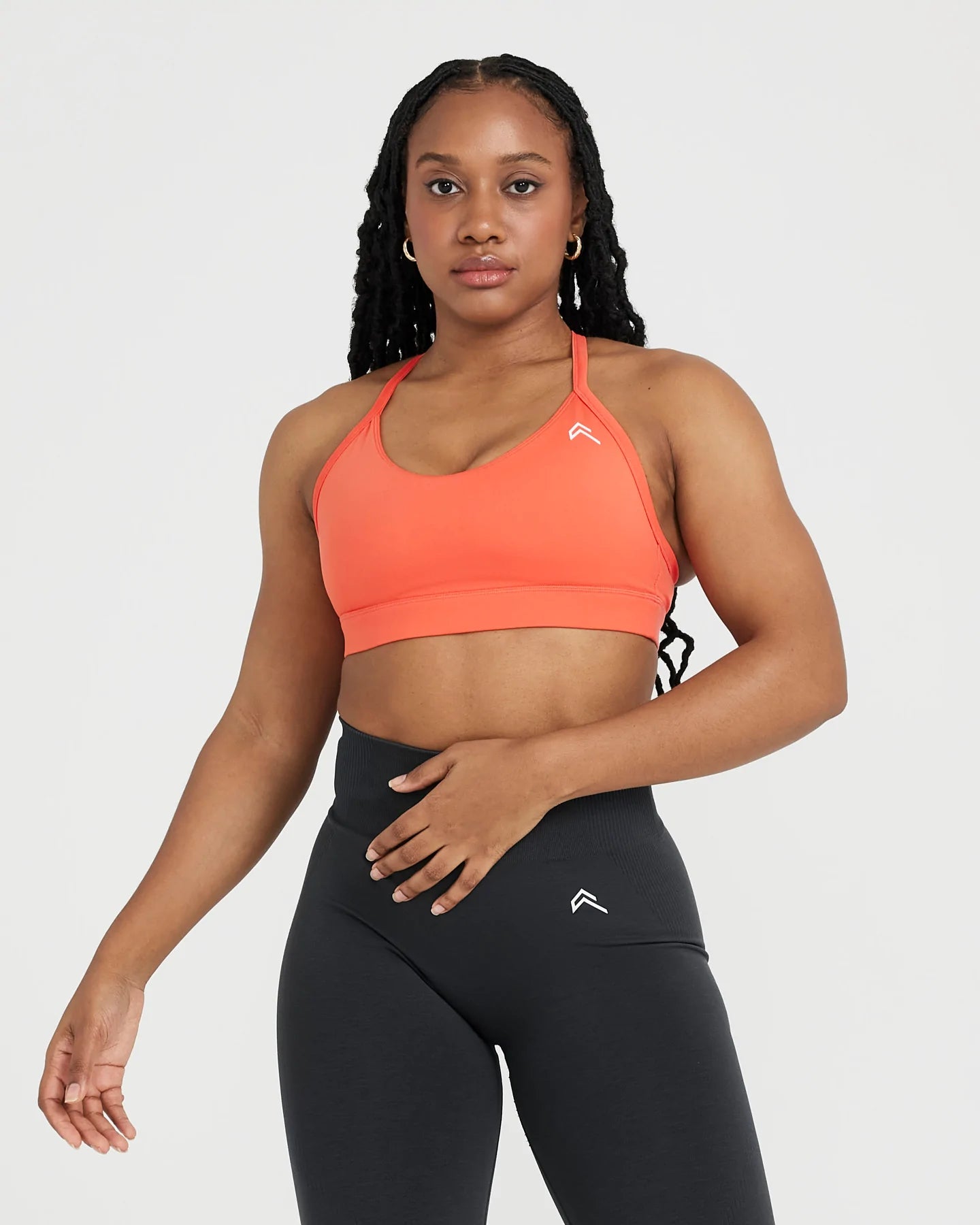High Support Everyday Sports Bra for Women - Comfortable Peach Blossom Color | Perfect for Yoga, Running & Gym Workouts