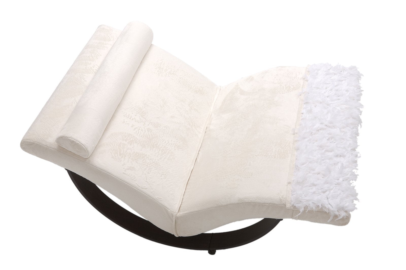 Gabbiano Rocking Chaise Lounge Chair by Giovannetti - Modern Outdoor Patio Furniture for Relaxing in Garden, Poolside or Balcony