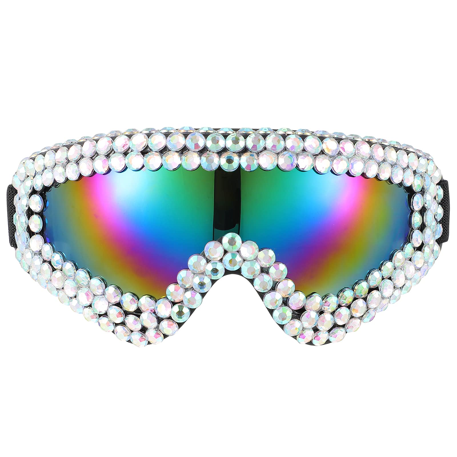 Sparkling Rhinestone Sunglasses - Elegant Musical Carnival Party Glasses for Women & Men | Perfect for Home Decor, Wall Art, Kitchen & Room Accessories | Great for Costume Parties, Festivals & Themed Events