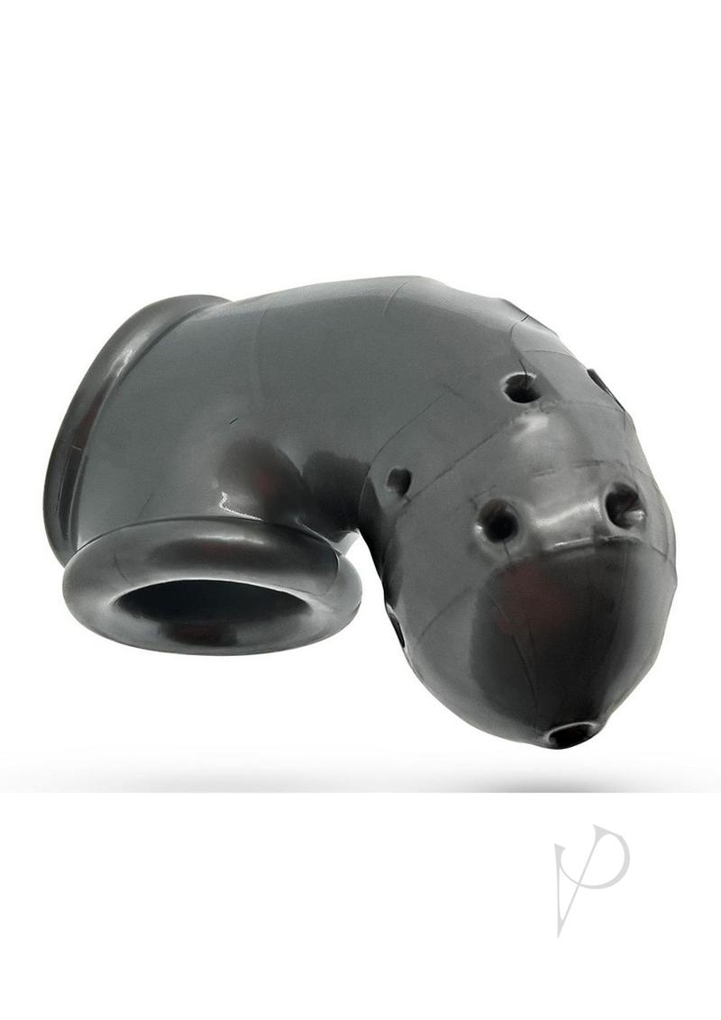 Airlock Air Lite Vented Silicone Chastity Cage with Steel Lock - Breathable Comfort for Extended Wear, Perfect for BDSM and Male Chastity Play