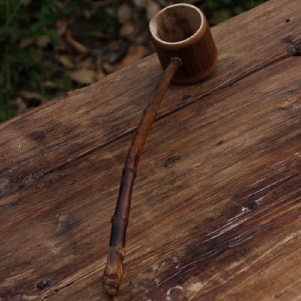 Japanese Style Long Handle Water Ladle - Tea Ceremony & Bath Dipper for Traditional and Modern Use