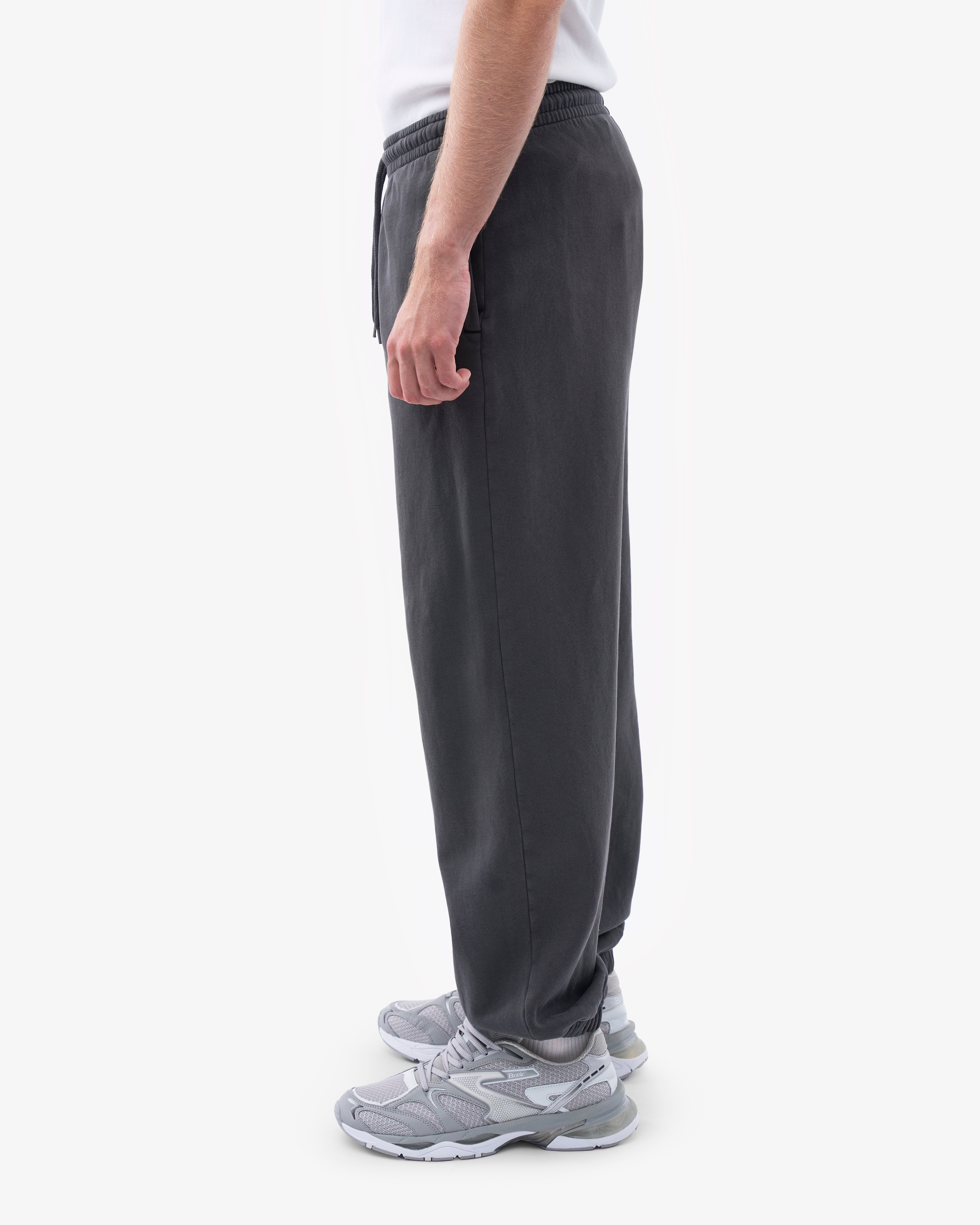 Organic Relaxed Sweatpants for Women - Soft Lava Grey Cotton Joggers | Lounge, Yoga & Home Comfort Wear