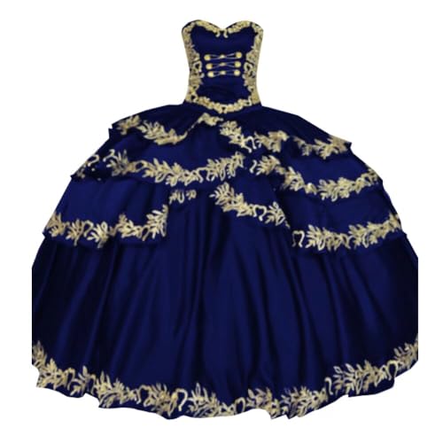 Gold/Navy Blue