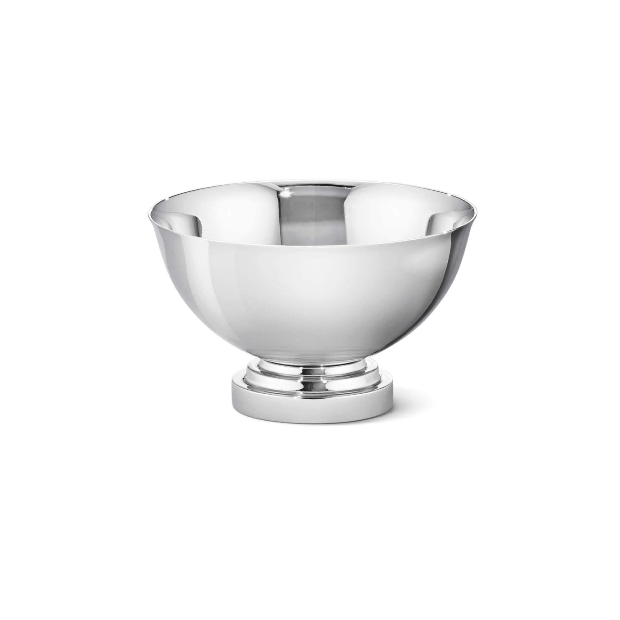 Georg Jensen Manhattan Small Stainless Steel Decorative Bowl - Elegant Modern Home Decor for Dining Table, Countertop & Gift Giving