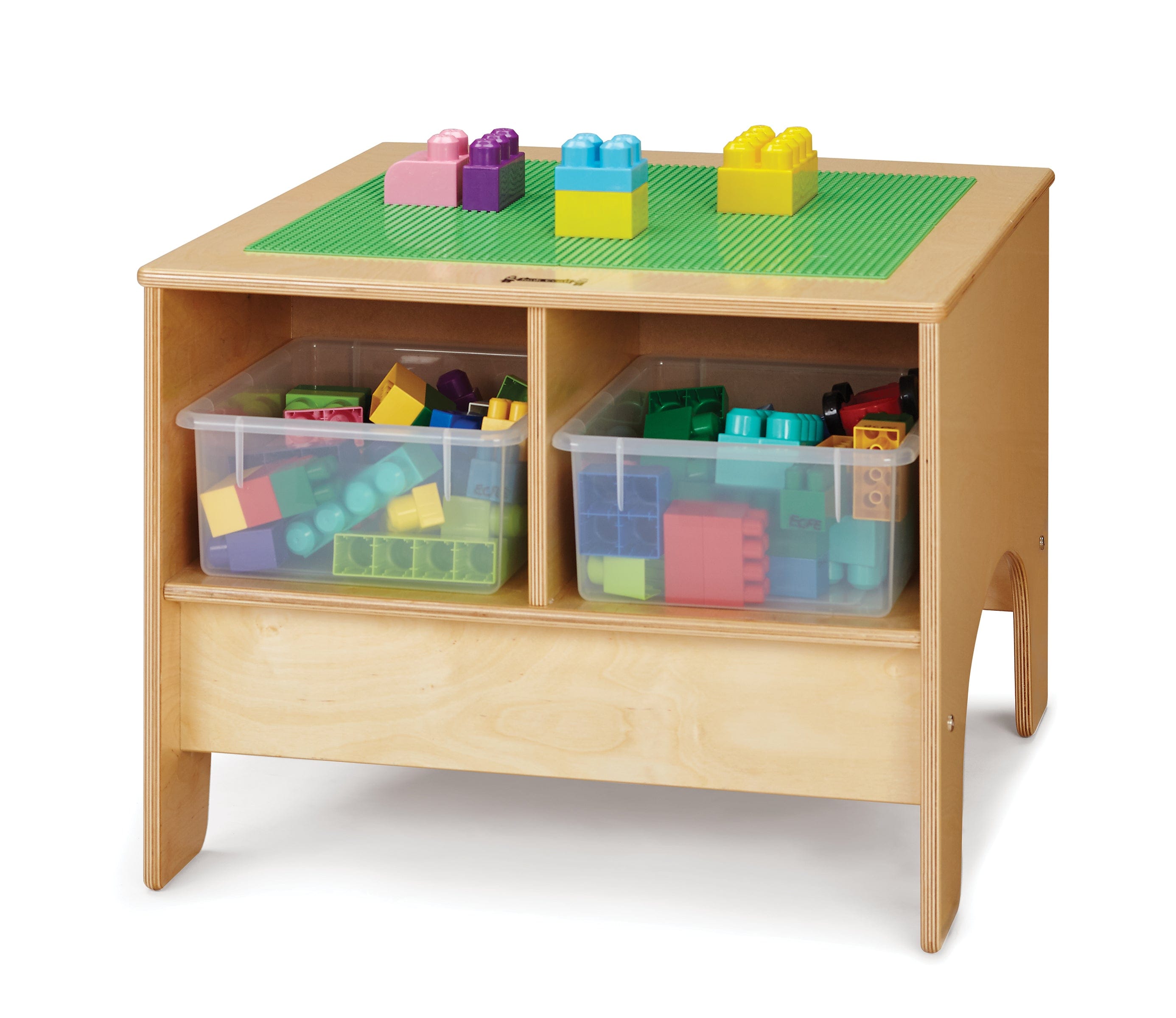 Jonti Craft® KYDZ Building Table - Premium Preschool Brick Compatible Activity Table for Kids | STEM Learning, Classroom & Daycare Furniture