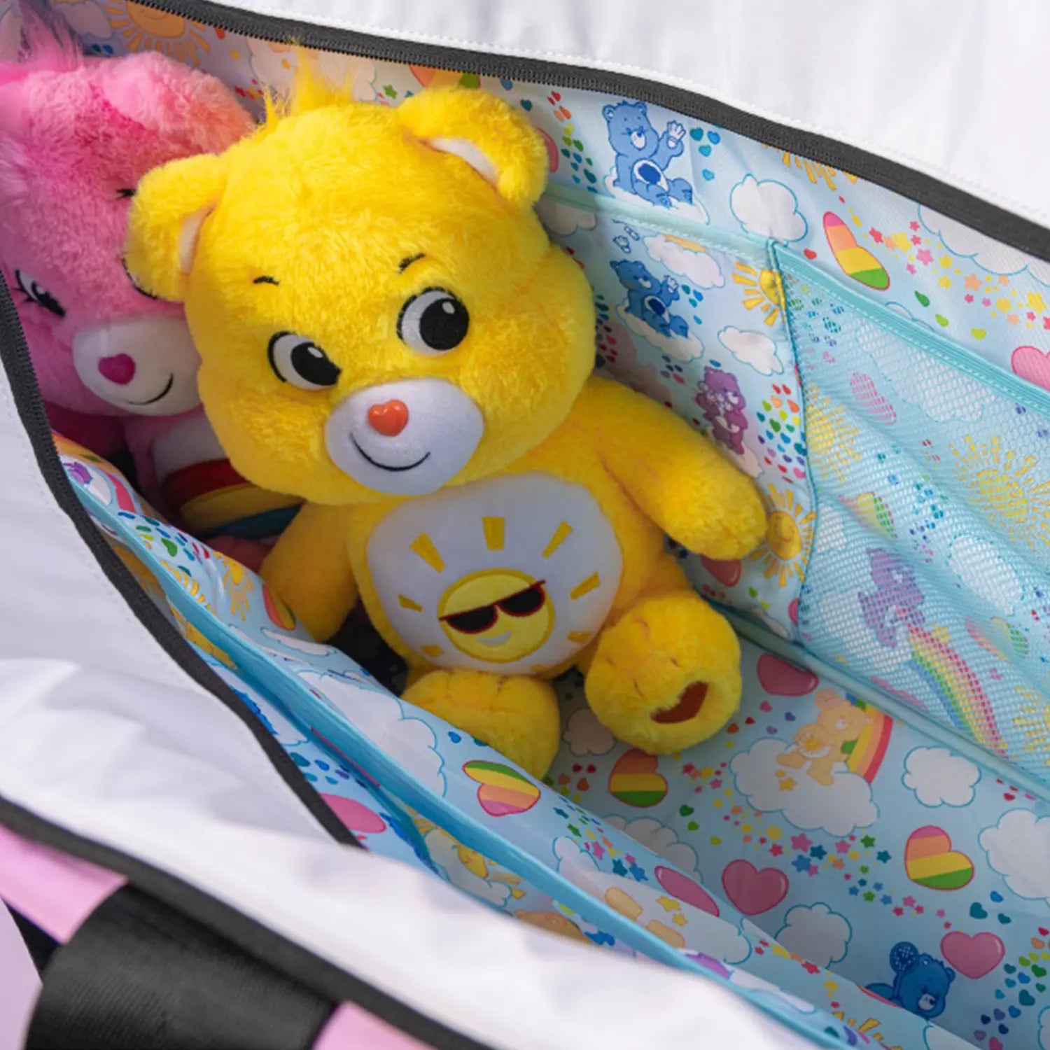 Victor x Care Bears Rectangular Racket Bag BR5625CBC - Cute Tennis Racket Case for Women & Girls (Chalk Pink/Aquarius) | Perfect for Tennis, Badminton & Sports Equipment Storage