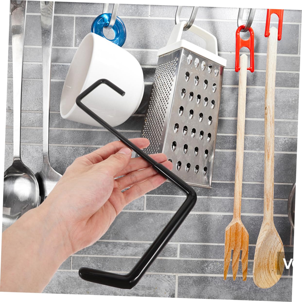 GLEAVI Heavy Duty S Hooks 4 Pack - Zinc Plated Steel Wall Mounted Storage Hooks for Garage, Ladders, Bicycles & Clothes Hangers - Perfect for Home Organization & Space Saving Storage Solutions