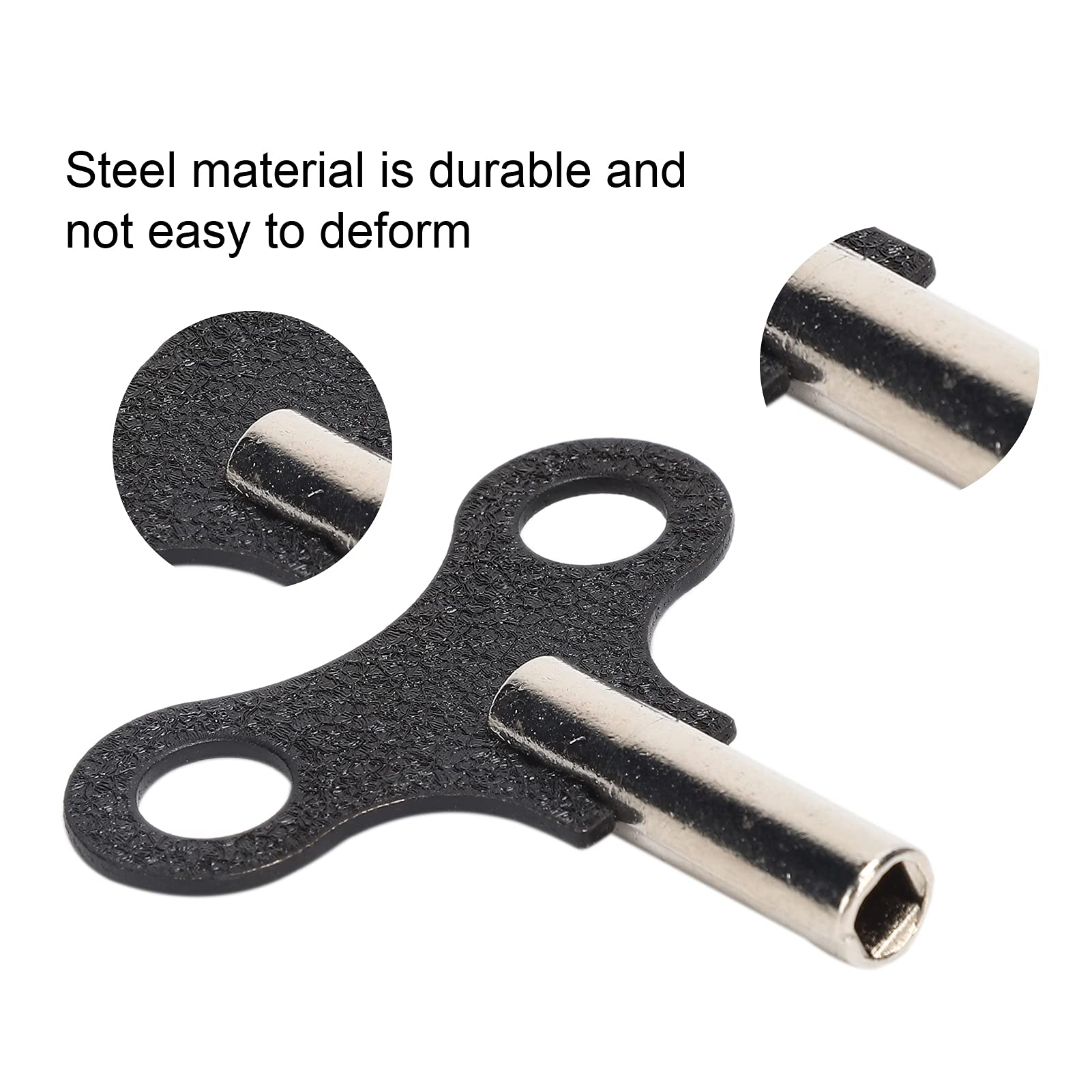 Professional Clock Winding Key for Mechanical Desk Clocks - Watch Repair Tool with Ergonomic Handle - Perfect for Watchmakers, Clock Collectors & Antique Restoration