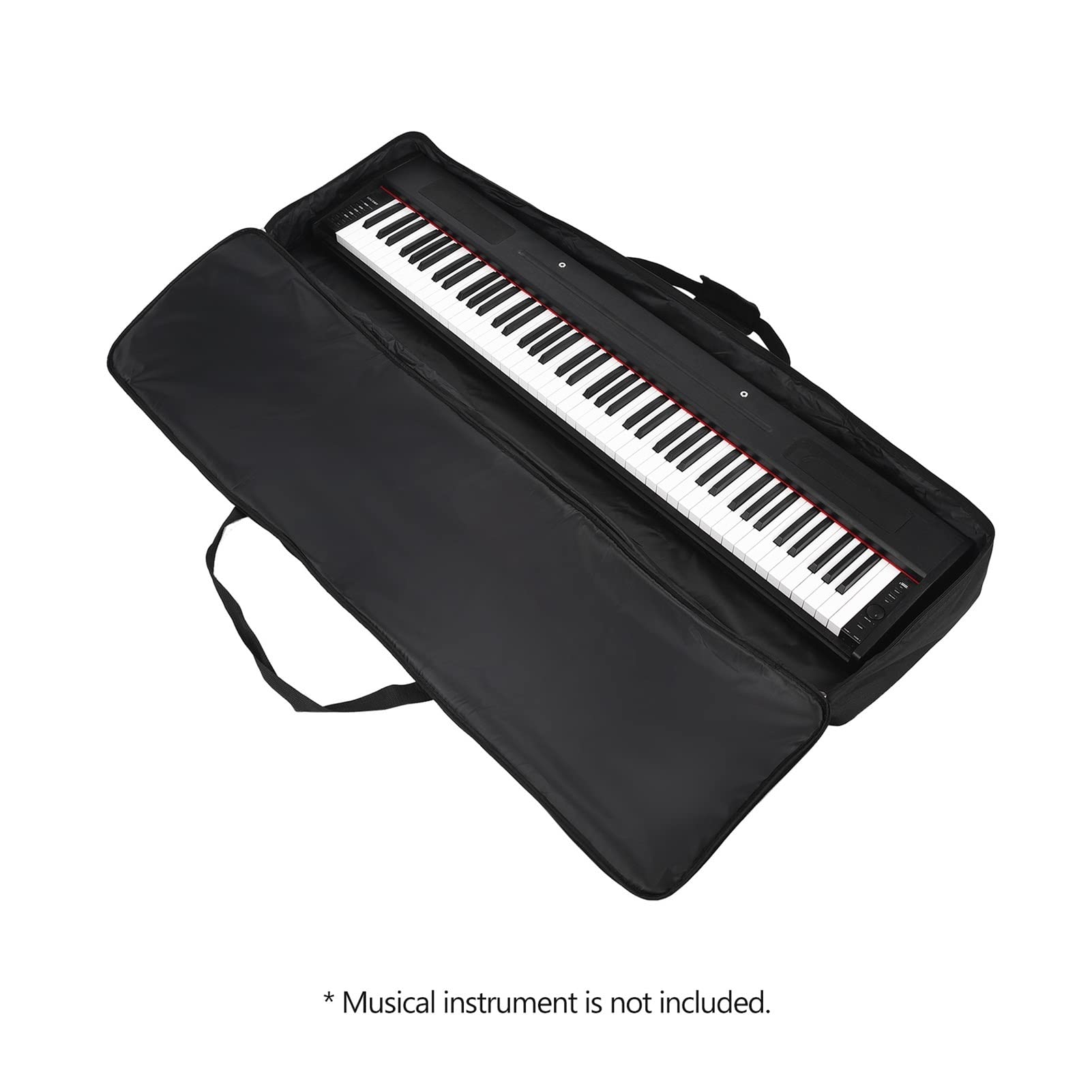 VSOLS 88-Key Portable Electric Piano Keyboard with Padded Oxford Cloth Gig Bag - Black | Professional Digital Piano for Home, Studio & Travel Use