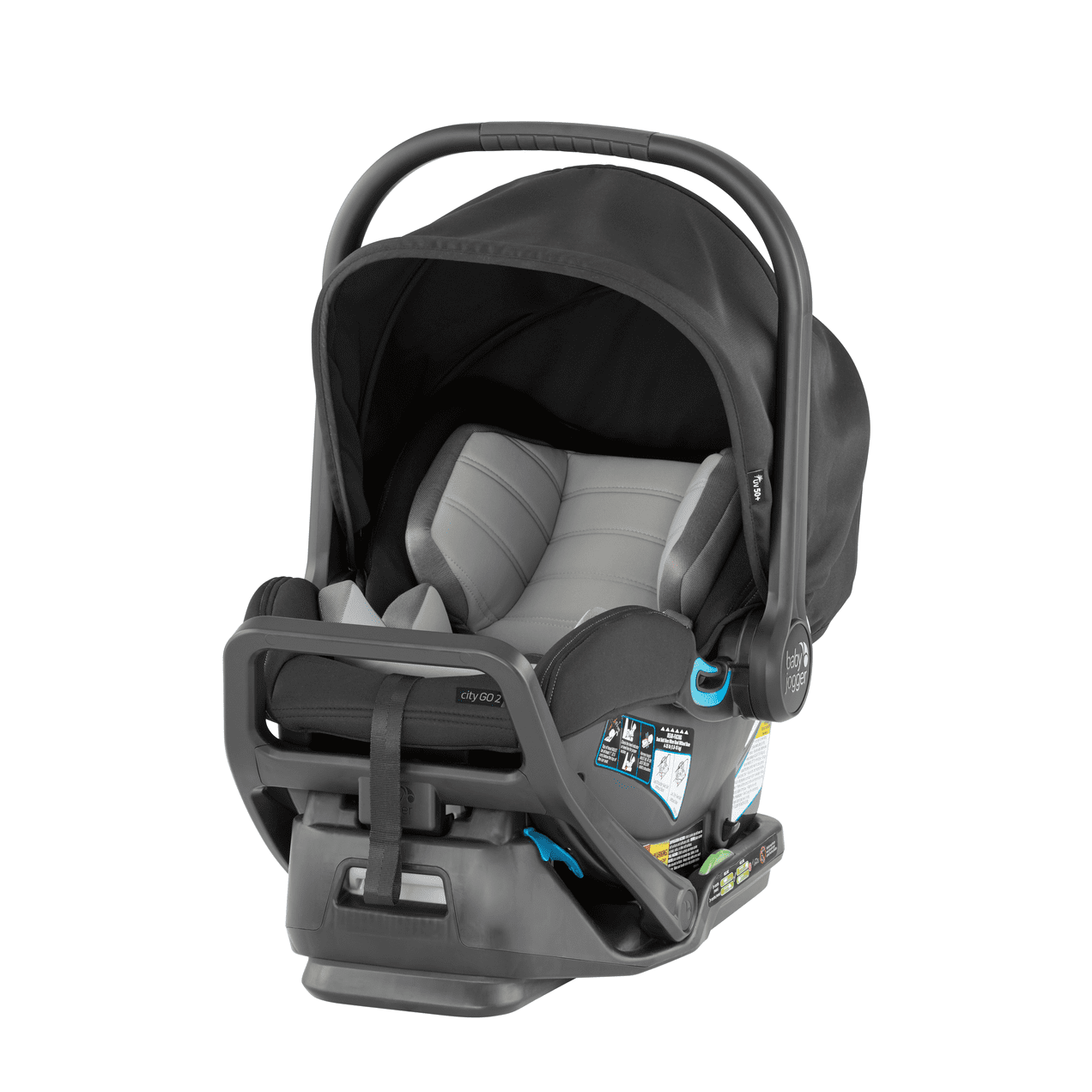 Baby Jogger City Go2 Infant Car Seat - Lightweight & Safe for Newborns to Toddlers - Perfect for Travel, Daily Commutes, and Family Outings