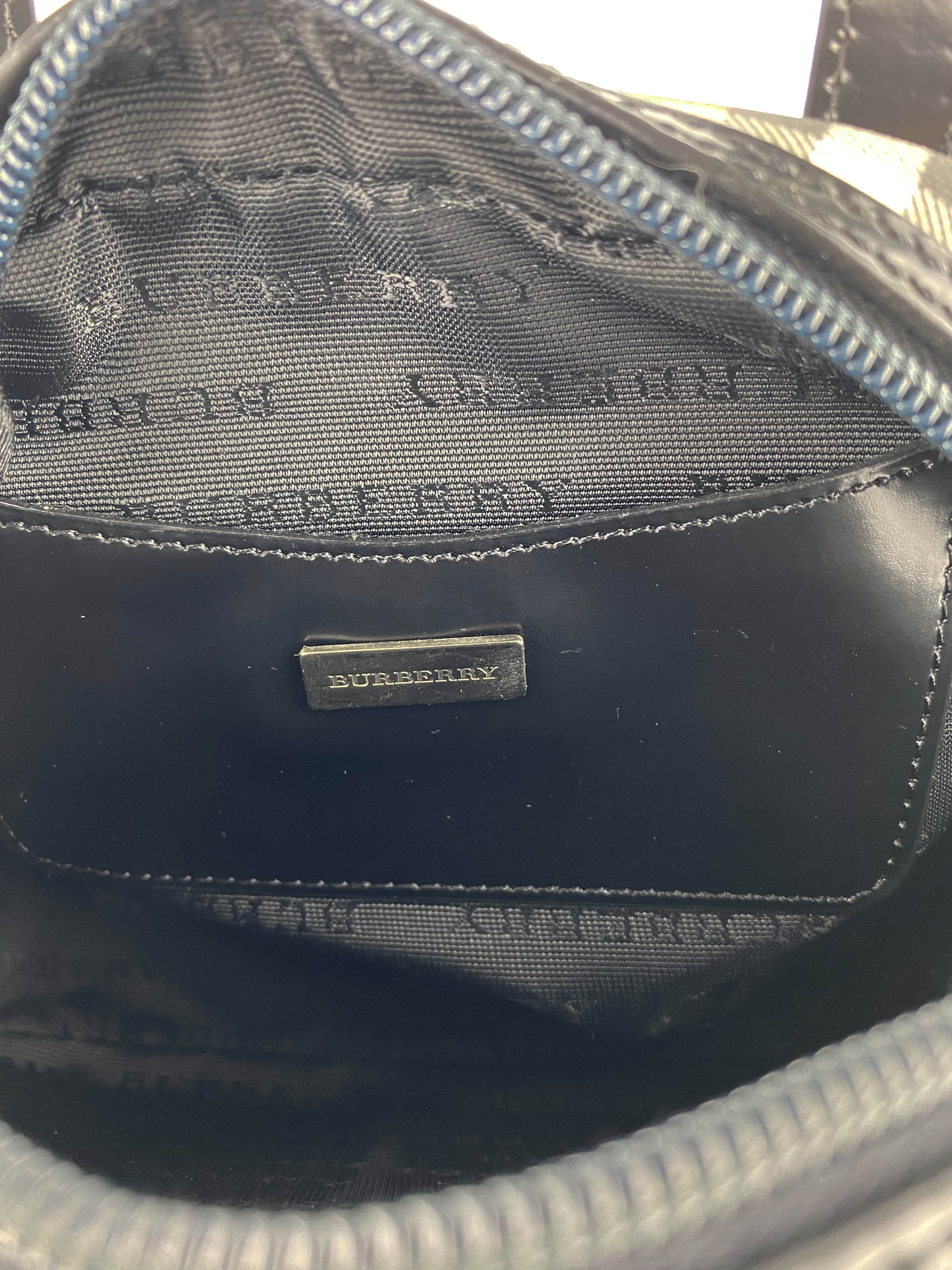 Burberry Mini Haymarket Crossbody Bag - Luxury Leather Shoulder Purse for Women | Perfect for Everyday Use, Date Nights & Travel