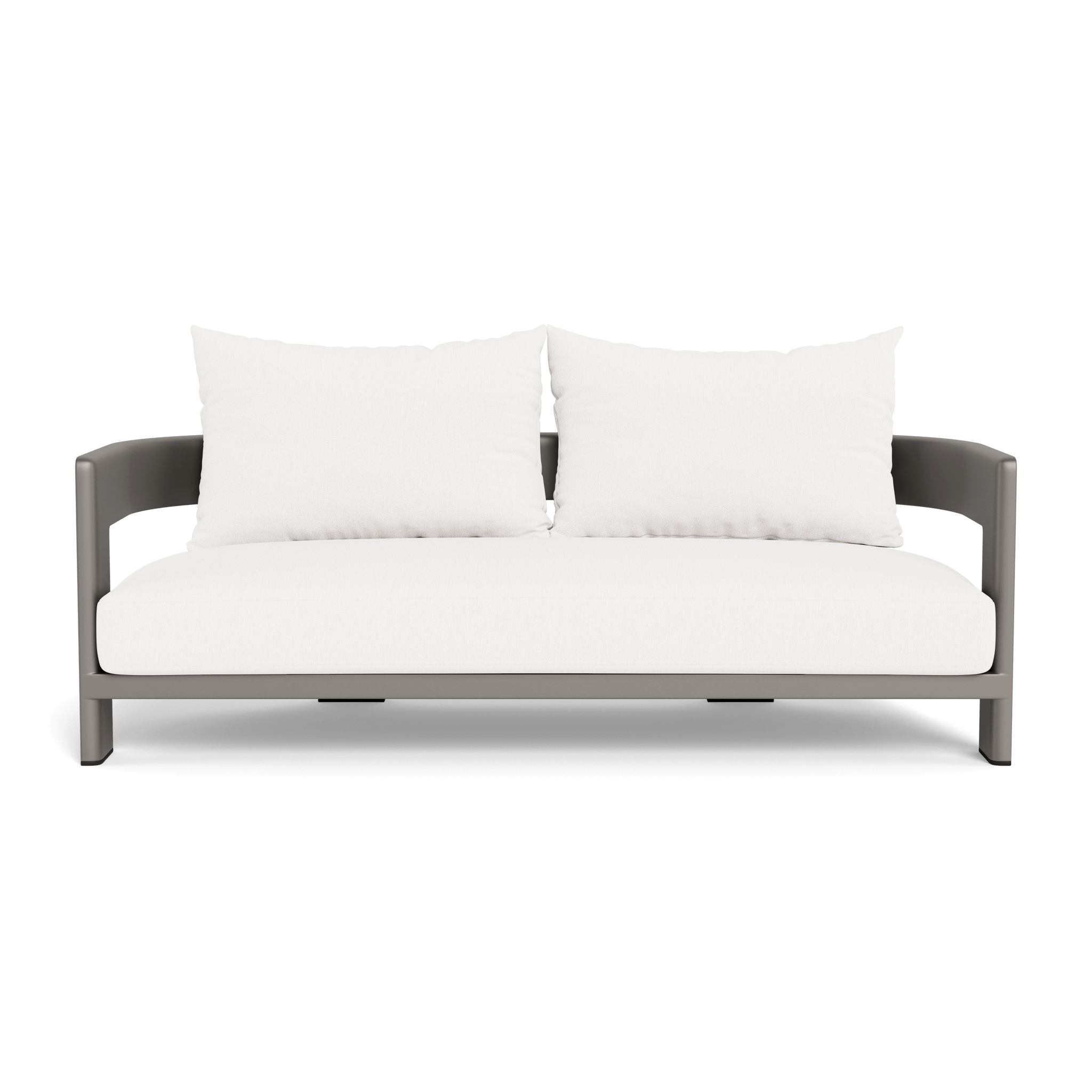 Victoria Aluminum 2-Seat Outdoor Patio Sofa - Lightweight & Weather-Resistant for Garden, Poolside, or Balcony Relaxation