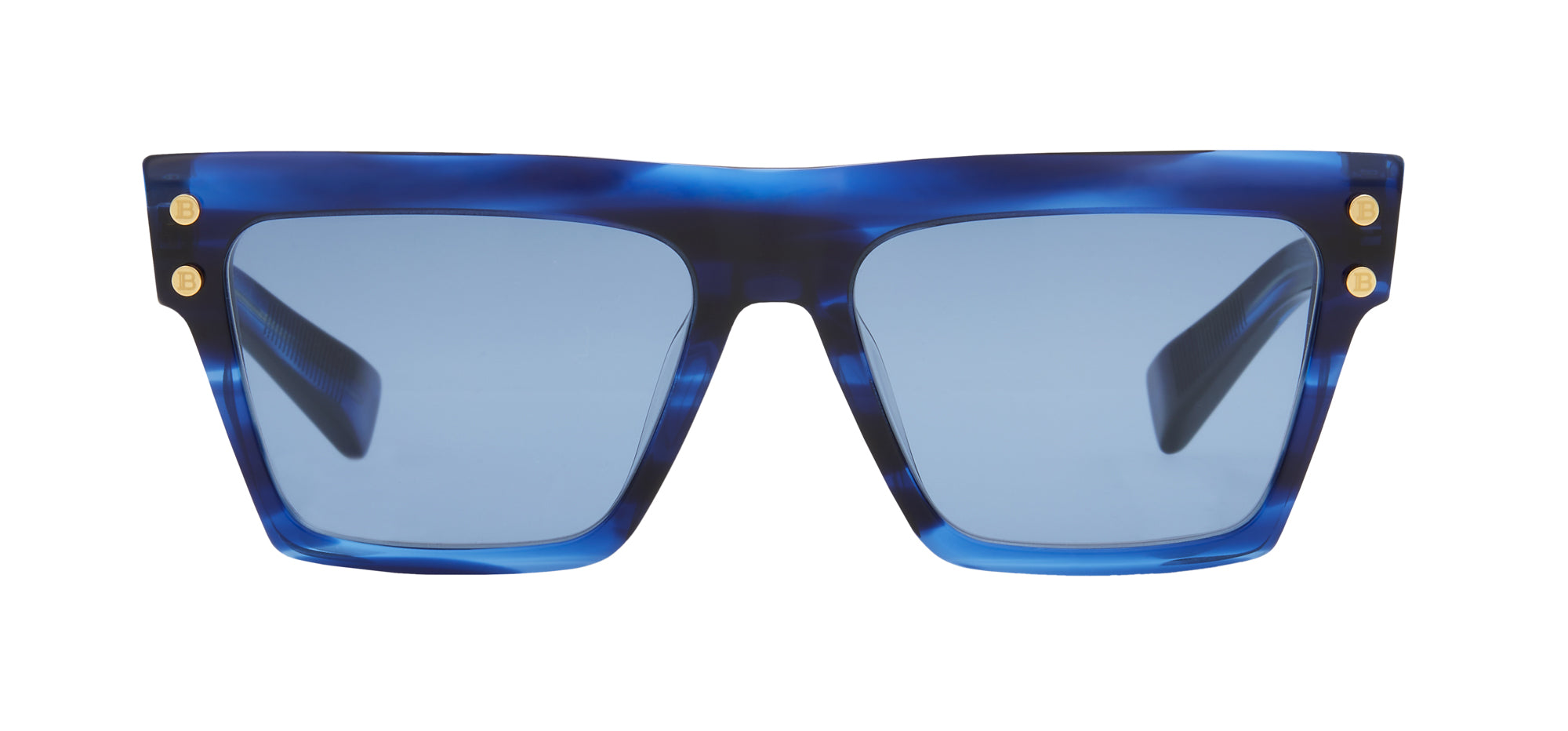 Balmain B V BPS121 Luxury Sunglasses for Men & Women - UV Protection, Polarized Lenses, Fashionable Design - Perfect for Driving, Travel & Outdoor Activities
