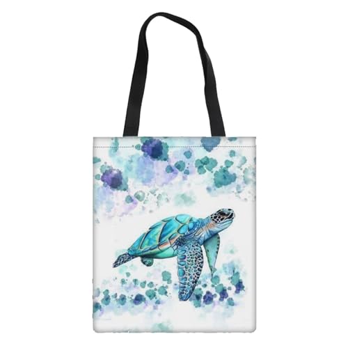 Sea Turtle Print Blue