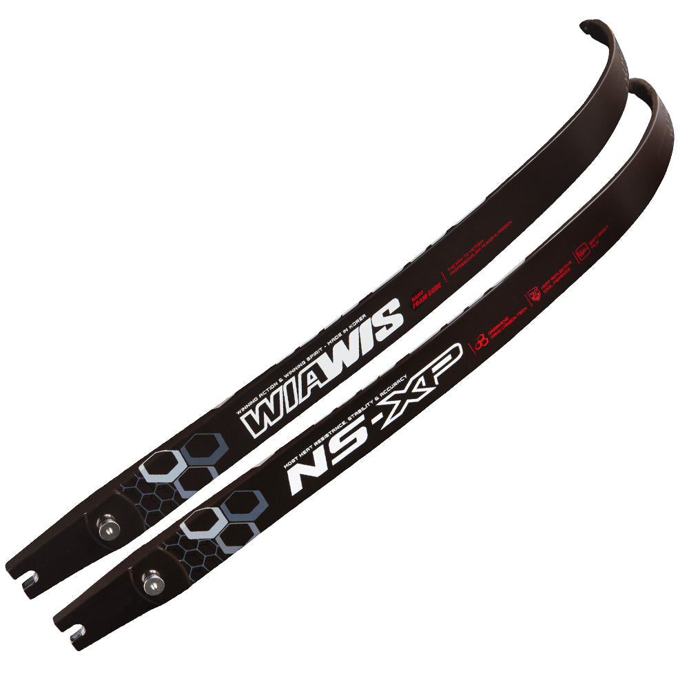 Win & Win WIAWIS NS XP Recurve Limbs - Carbon/Foam Core for Enhanced Performance | Perfect for Olympic Archery, Target Practice & Competitive Shooting