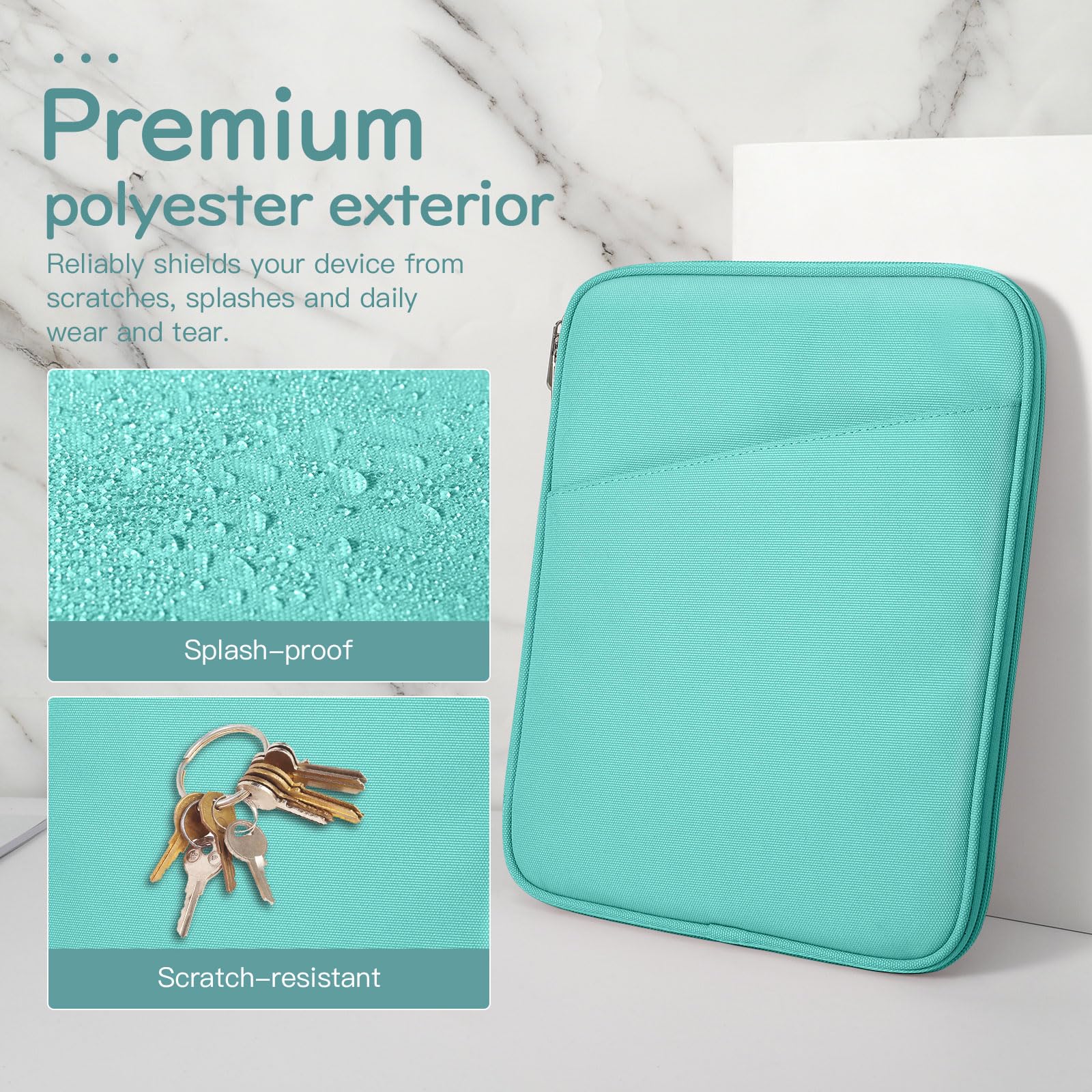 Premium 9-11 Inch Tablet Sleeve Case for iPad 10th Gen 10.9