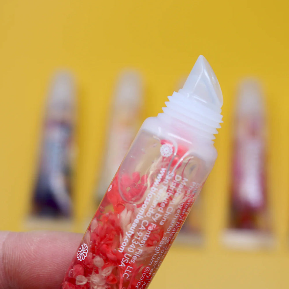 Blossom Moisturizing Lip Gloss - Clear Hydrating Lip Gloss with Vitamin E - 2 Pack Lip Smackers for Soft, Shiny Lips | Perfect for Daily Wear & Special Occasions