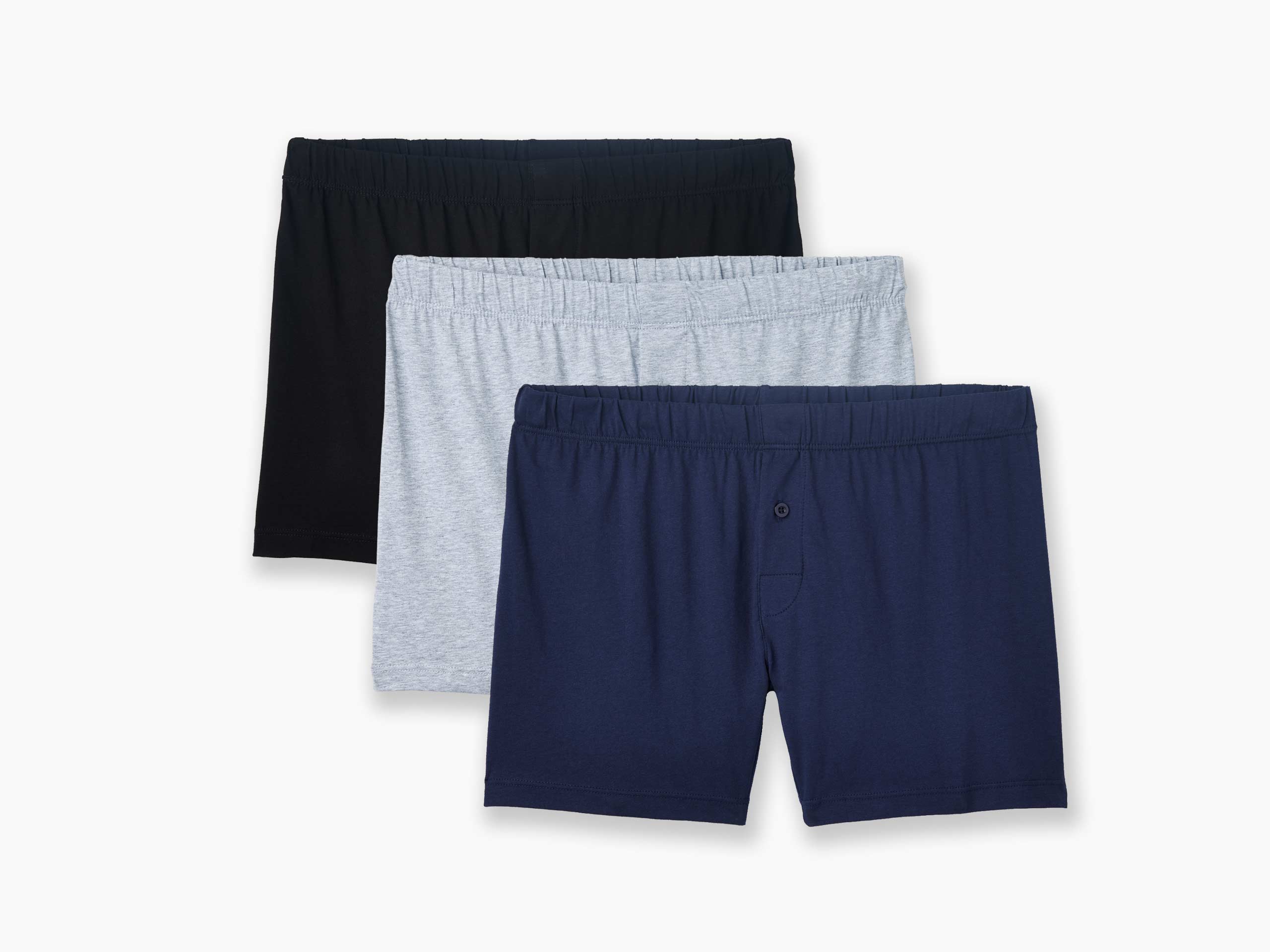 Premium Slim Fit Boxer Briefs for Men - 3 Pack Variety Set | Soft, Breathable & Comfortable Underwear for Everyday Wear, Workout & Travel