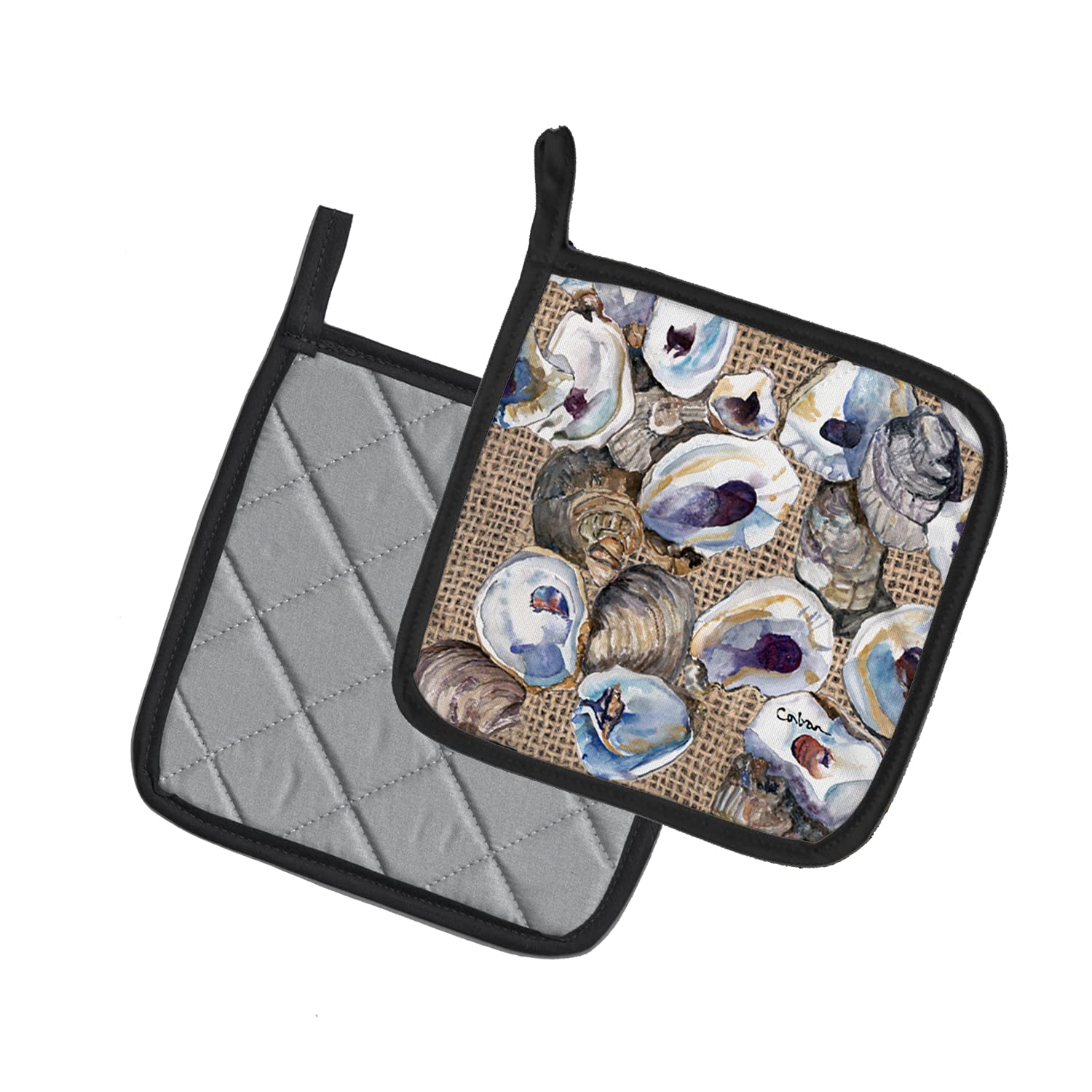 Heat Resistant Oven Mitts & Pot Holders Set - 7.5