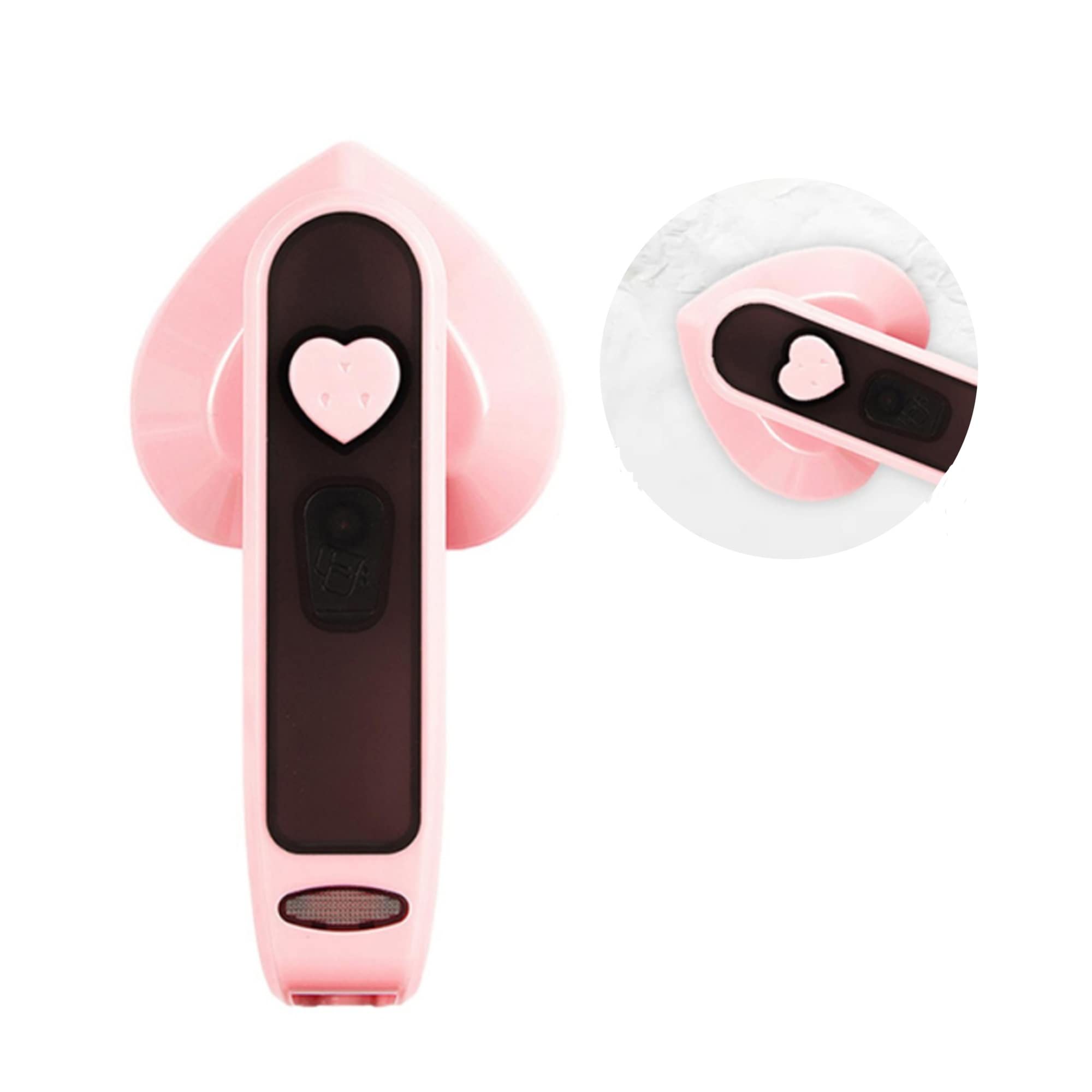 FUMANYI Portable Handheld Garment Steamer - Mini Travel Iron for Clothes with Fast Heating, 150°C Constant Temperature (Pink) | Perfect for Home Use, Business Trips & Wrinkle Removal on Dresses, Shirts & Fabrics