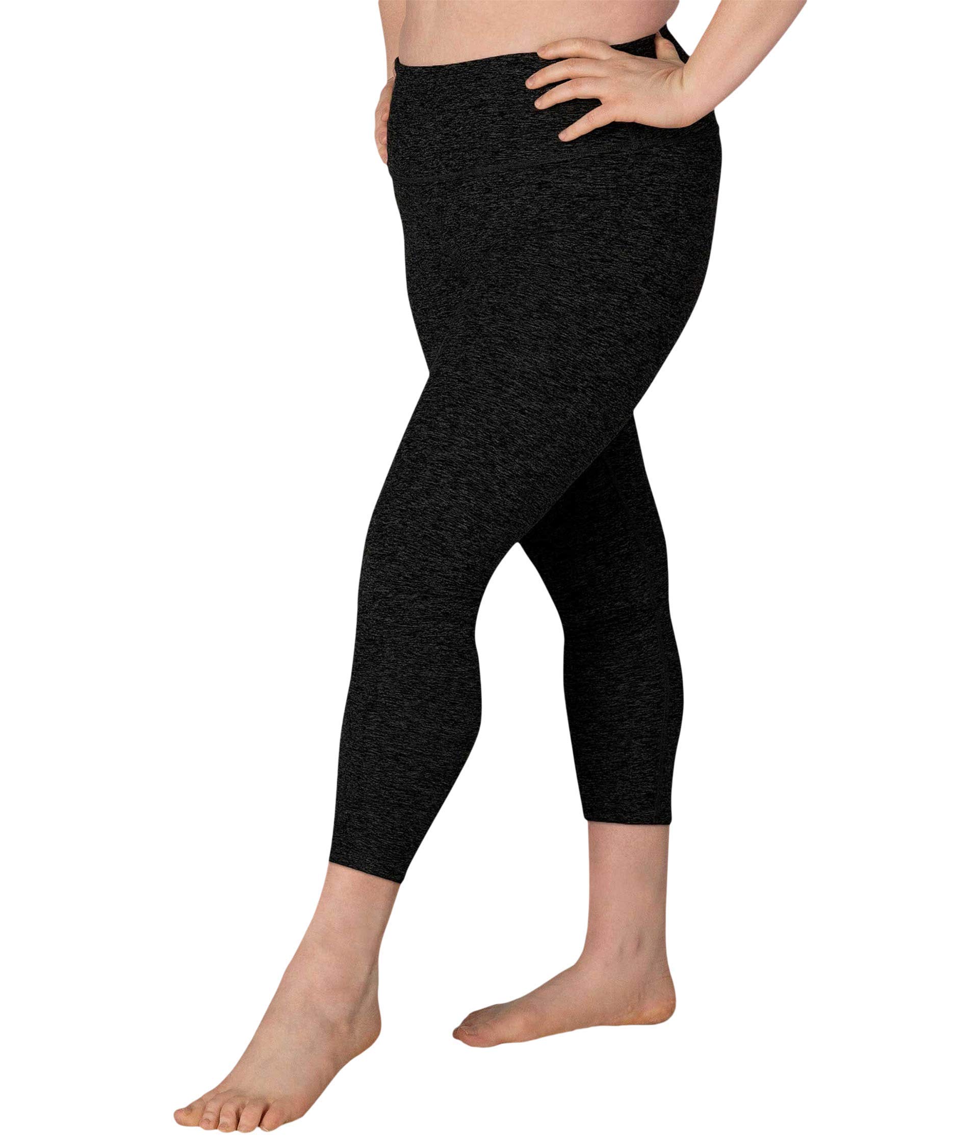 Beyond Yoga High-Waisted Capri Leggings for Women - Soft Stretchy Yoga Pants for Workout, Running & Lounge Wear