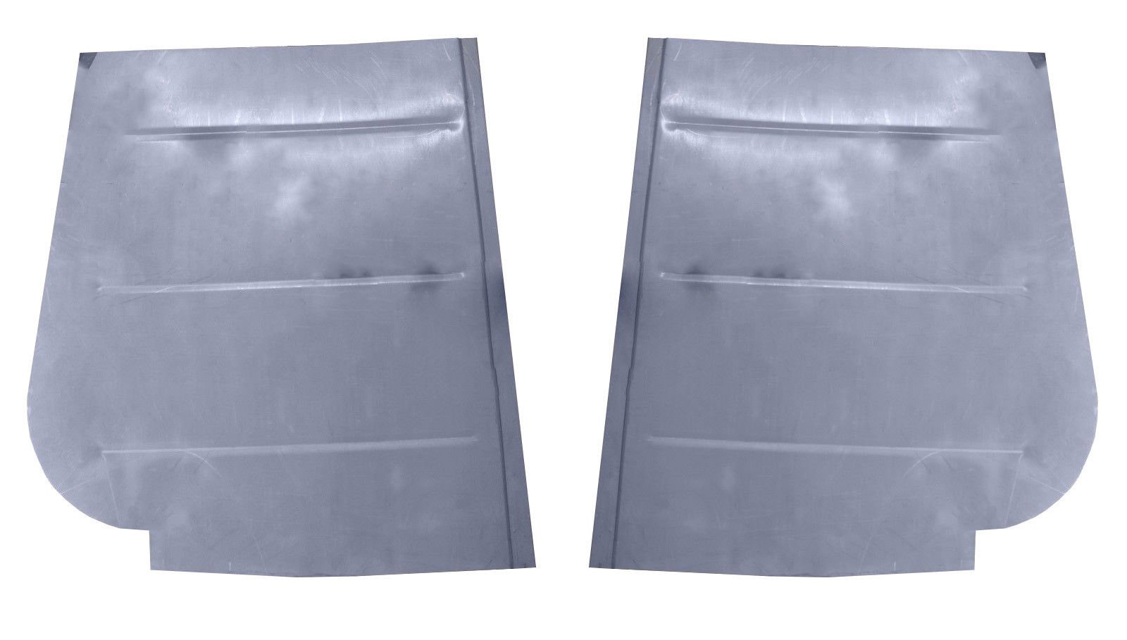 1947-1954 Chevy Pickup Truck Rear Floor Pans Pair - Motor City Sheet Metal Replacement Parts for Classic Truck Restoration - Perfect for DIY Auto Repair & Vintage Vehicle Restoration Projects