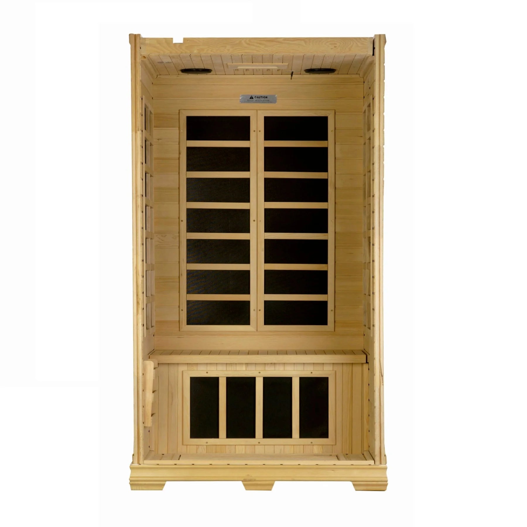 Low EMF Far Infrared Sauna for 1-2 Persons | Portable Home Spa for Relaxation & Detox | Perfect for Small Spaces & Wellness Routines