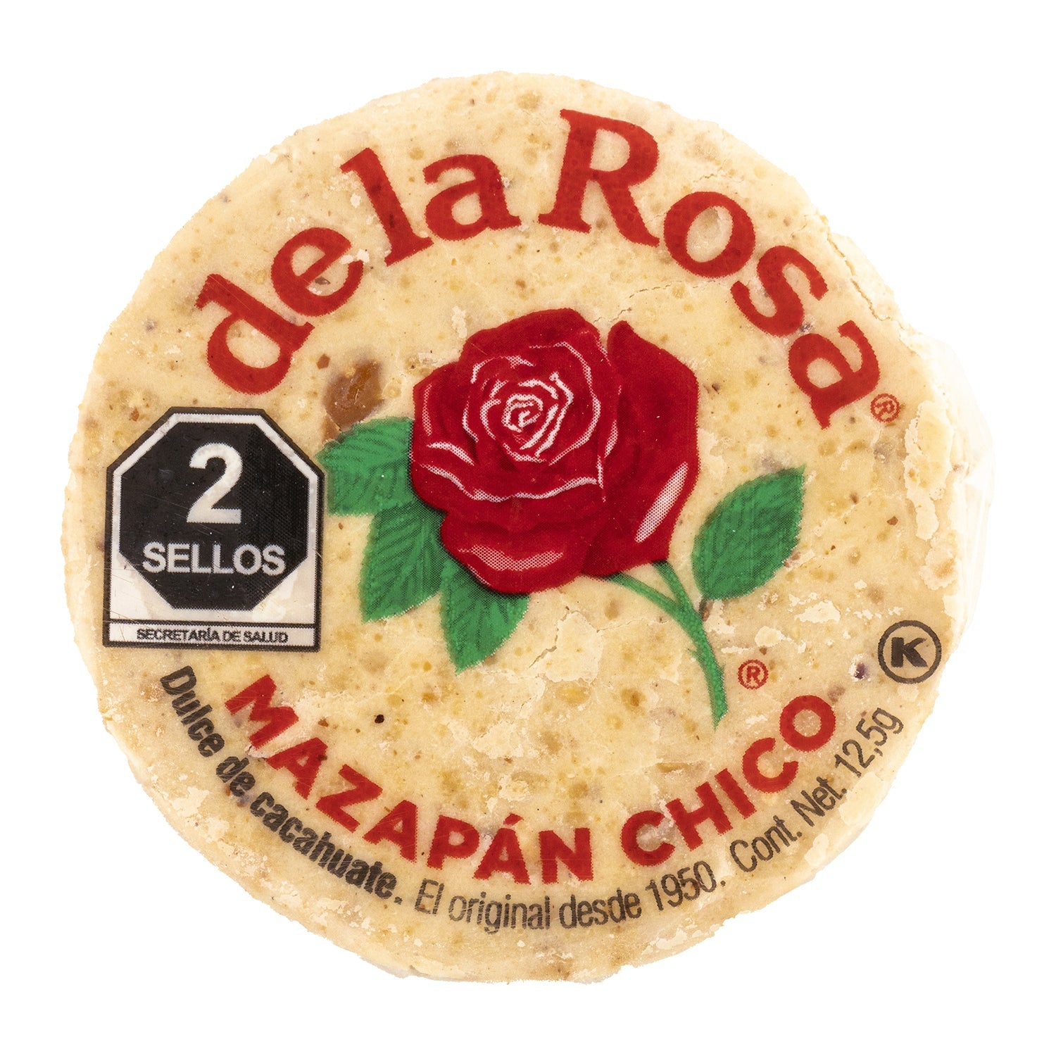 De La Rosa Mazapancito Mini Peanut Candy | 60ct Box | Mexican Sweet Treat for Parties, Snacks & Gifts
