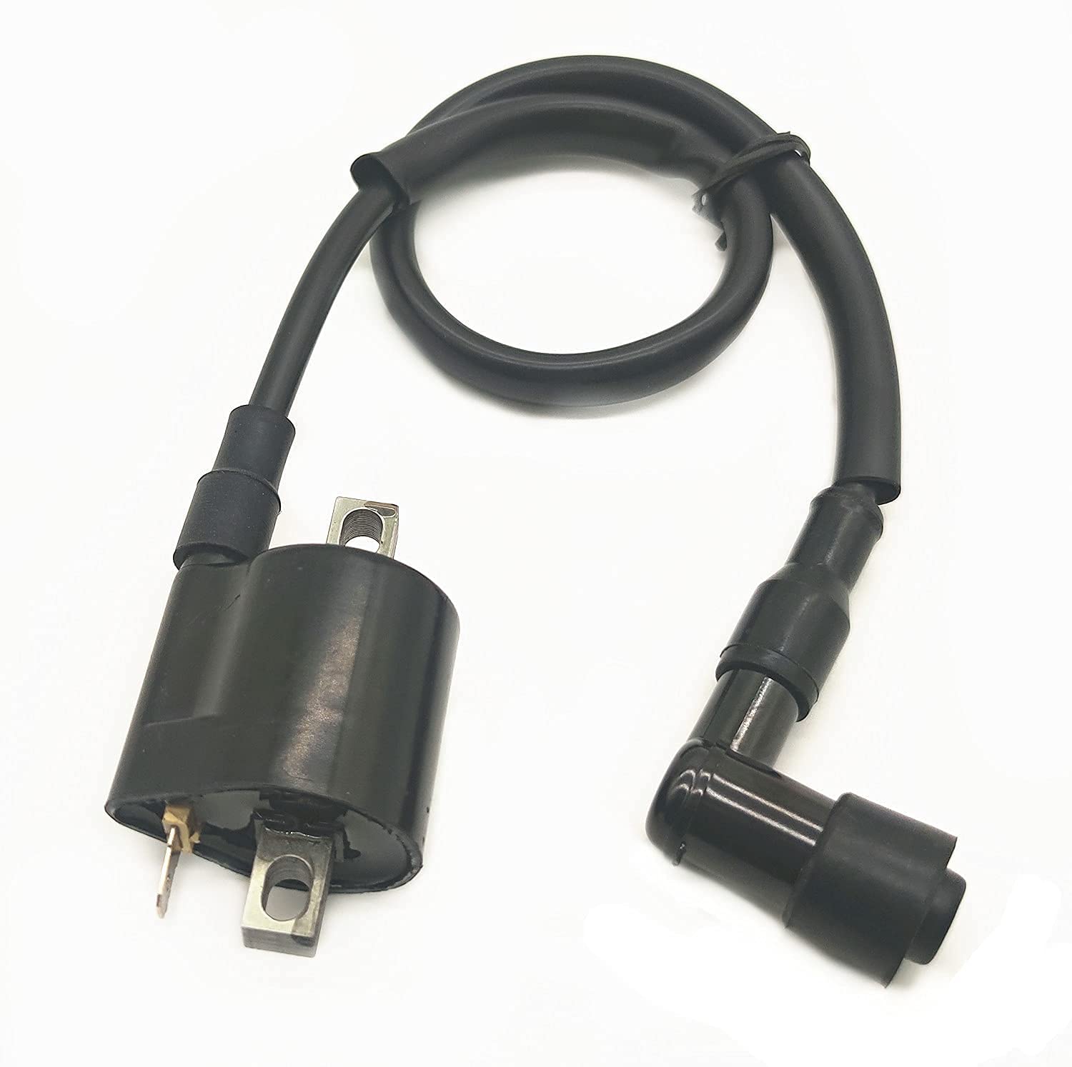 High-Performance Outboard Ignition Coil Replacement for Polaris BIG BOSS 250/300/350/400/500 6x6, SCRAMBLER 400/500, SPORTSMAN 325/350/400/500, TRAIL BLAZER 250/400, XPLORER 250/300/400/500, XPRESS 300/400 (1988-2006) - Compatible with Part #3084979 - Perfect for Off-Roading, Hunting & Outdoor Adventures
