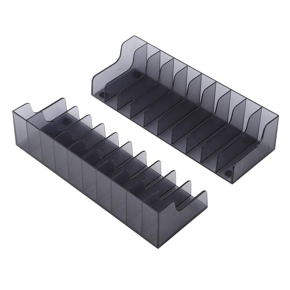 Socobeta 2 Pcs Large Capacity Game Card Storage Box - Compatible with Slim & PRO Consoles, Perfect for Organizing and Protecting Your Game Collection at Home or On-the-Go