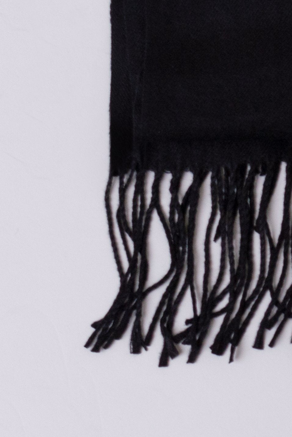 Warm & Soft Black Winter Scarf for Women & Men - Cozy Knitted Fashion Accessory for Cold Weather, Outdoor Activities and Daily Use