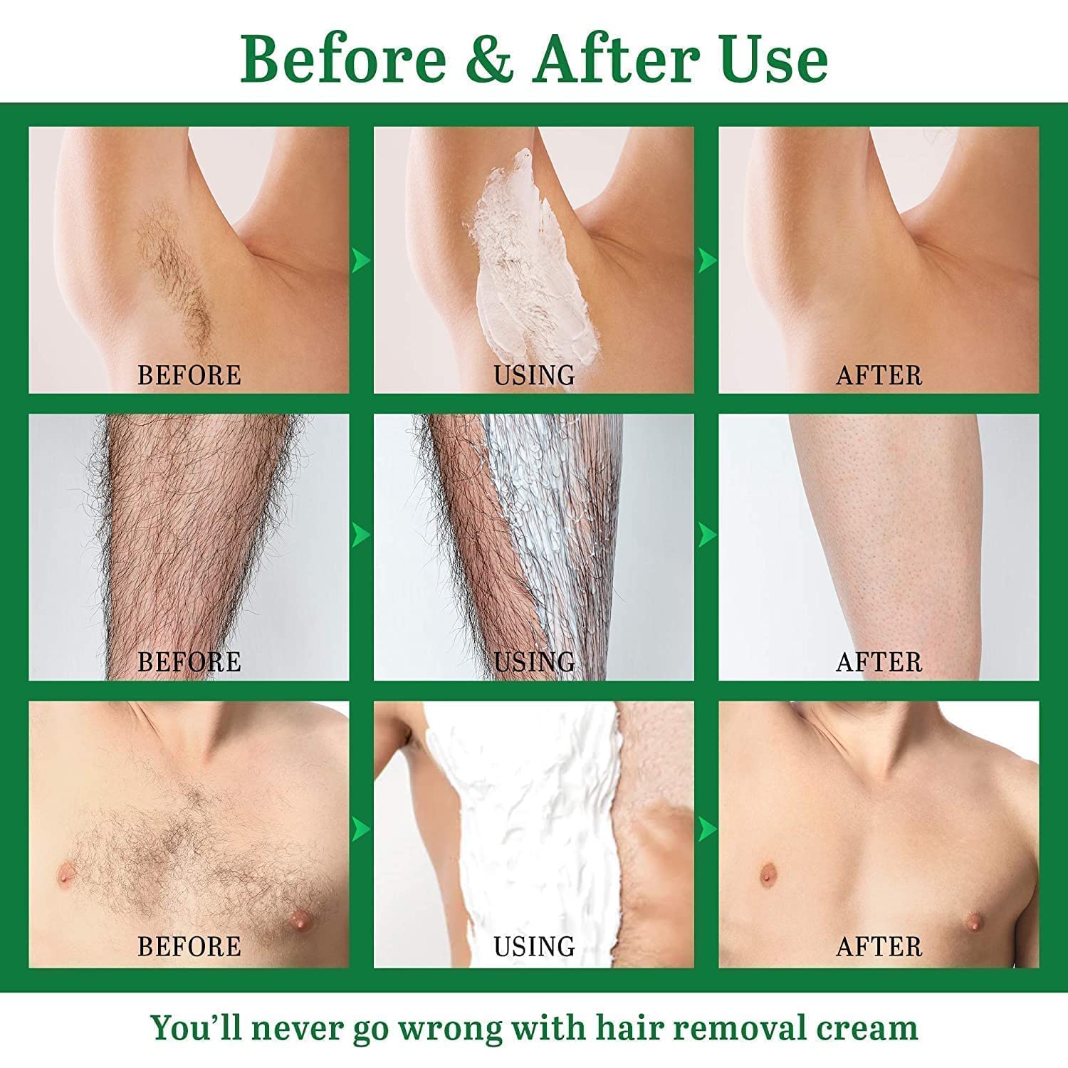 ATS Herbal Waxing Powder for Women & Men - Natural Hair Removal for Body, Face & Bikini Area | Sandalwood Scented Quick Wax Powder (10 Minute Full Body Wax) - Perfect for At-Home Salon Treatments & Smooth Skin Prep