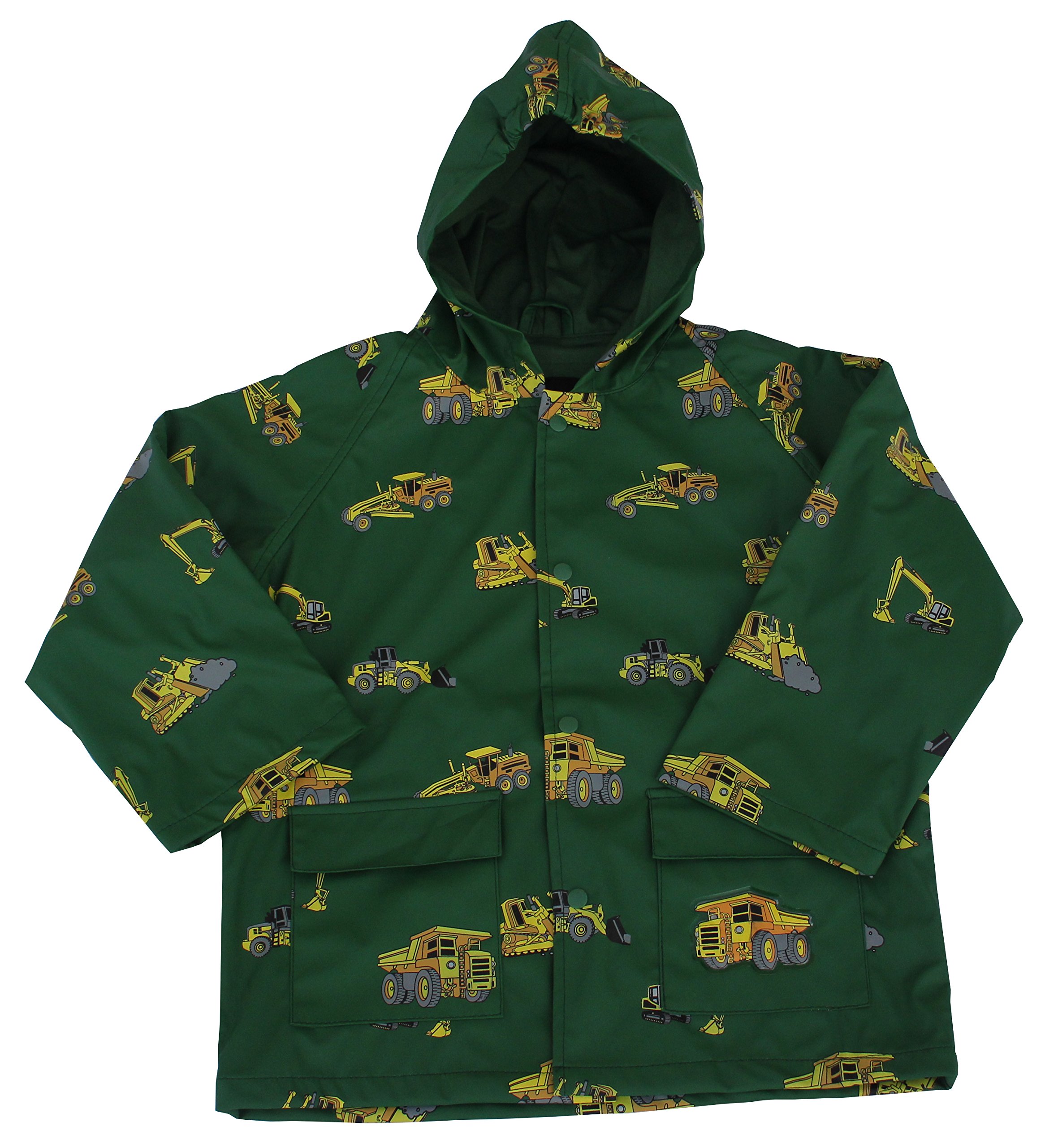 FOXFIRE Boys' Raincoat for Toddlers & Kids - Waterproof Lightweight Jacket for Outdoor Play, School & Rainy Day Adventures