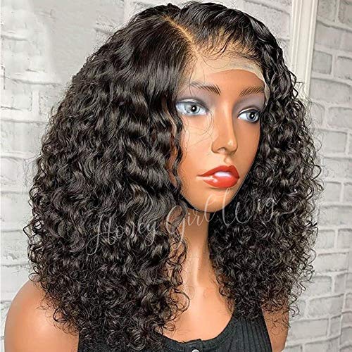Virgin Human Hair Lace Front Wigs for Black Women - 12