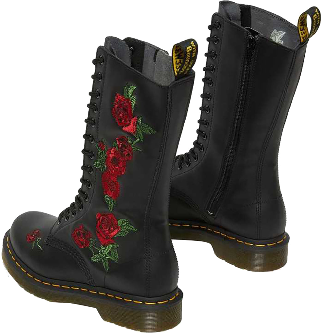 1914 Vonda Leather Mid Calf Boots for Women - Genuine Leather Ankle Boots with Side Zipper - Comfortable Casual & Dress Booties for Fall Winter Fashion, Office Wear and Night Out