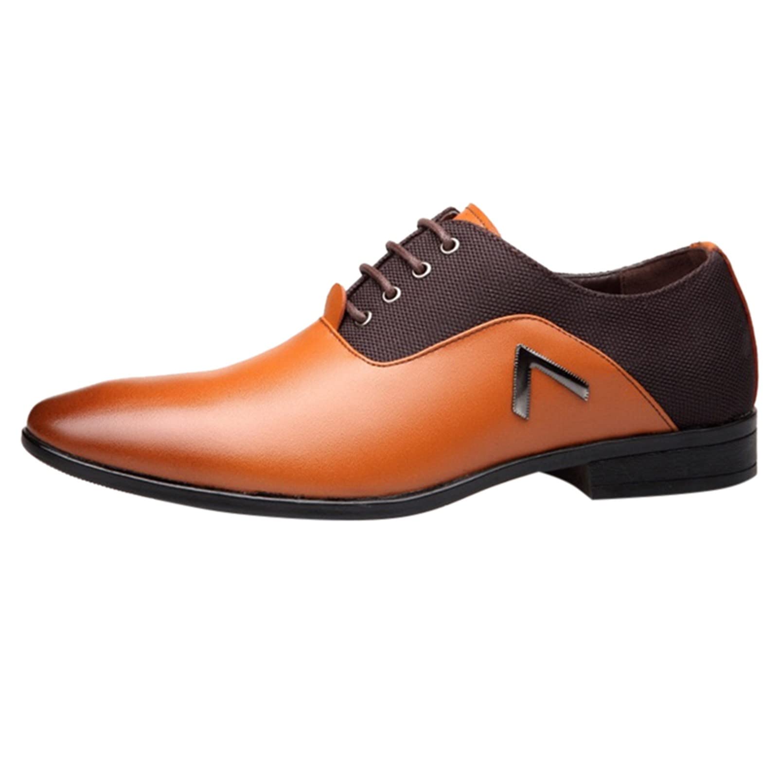 **Men's Classic Leather Boots - Slip On PU Leather Shoes with Rubber Sole | Comfortable & Durable for Casual Wear, Work & Outdoor Activities**