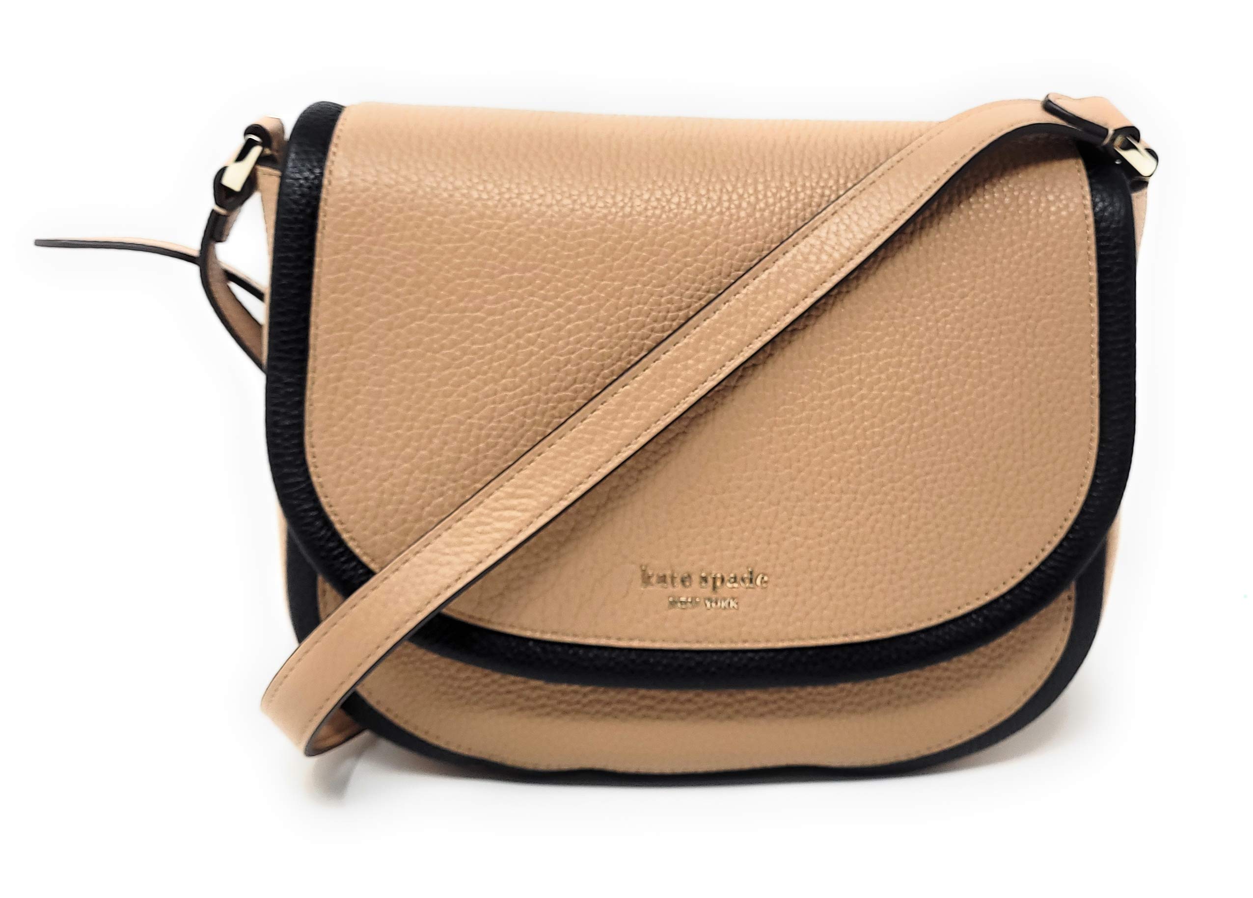 Kate Spade Roulette Large Saddle Bag - Stylish Leather Crossbody Purse for Women | Perfect for Work, Travel & Everyday Use