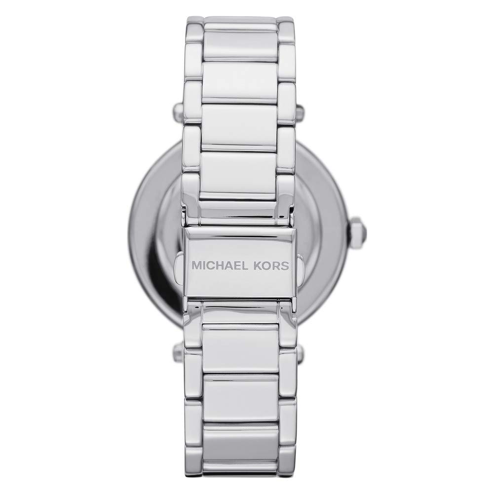 Michael Kors Women's Watch - 39mm Silver Stainless Steel Case & Band with Three-Hand Movement | Elegant Dress Watch for Work, Parties & Everyday Wear
