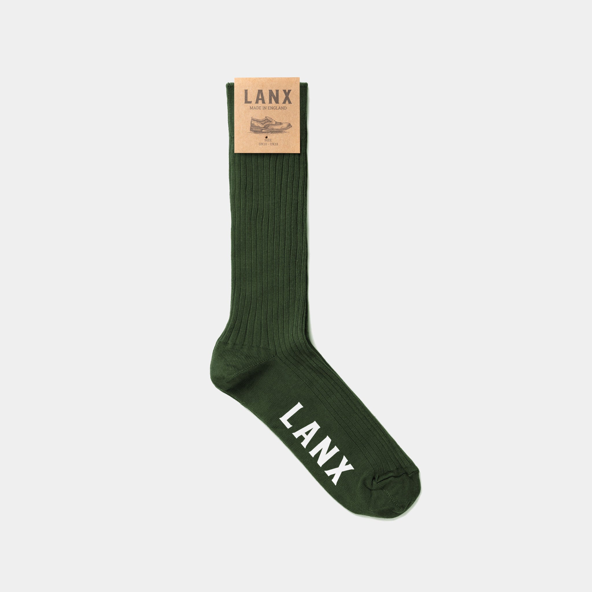 Men's Comfortable Khaki Dress Socks - Soft & Breathable for Work, Office & Formal Occasions