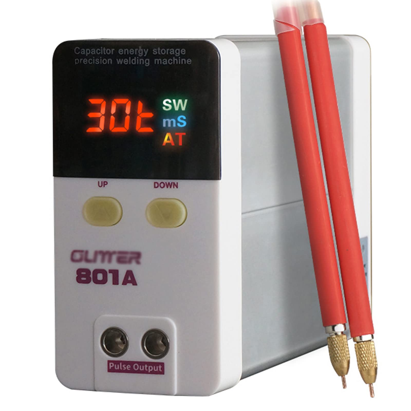 801A Cordless Spot Welder - Portable Pulse Spot Welding Machine for Lithium Batteries, DIY Handheld Welding Pen (110V-220V) - Perfect for Battery Repair, Electronics Projects & Home DIY Use